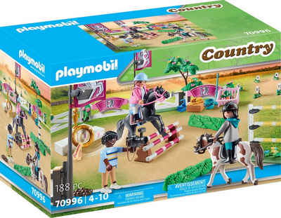 Playmobil® Konstruktions-Spielset »Reitturnier (70996), Country«, (188 St), Made in Germany