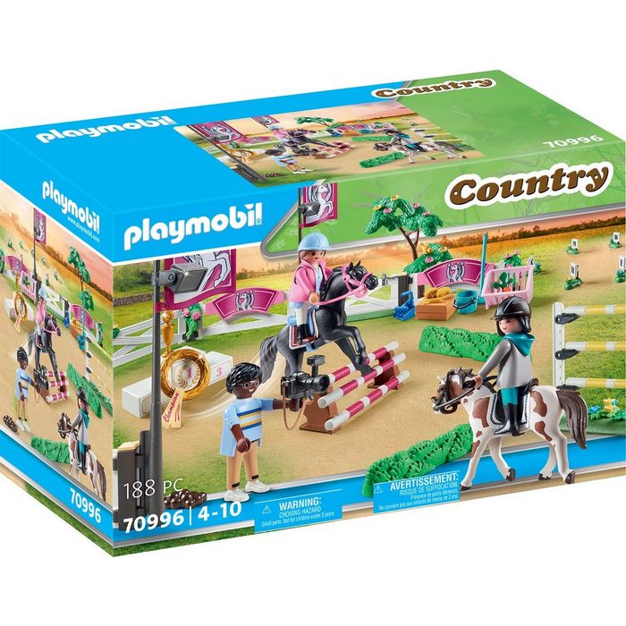 Playmobil® Konstruktions-Spielset Reitturnier (70996) Country (188 St) Made in Germany