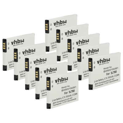 vhbw kompatibel mit Gigaset Premium 300HX Akku Li-Ion 950 mAh (3,7 V)
