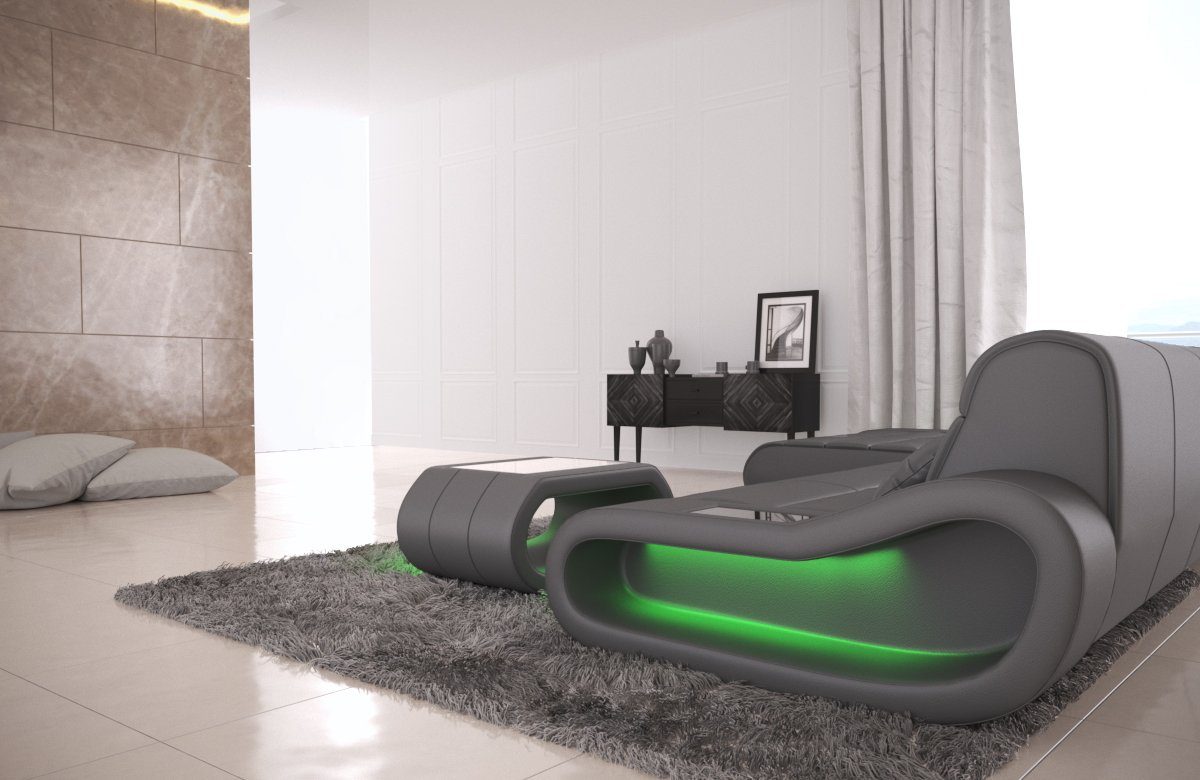 Sofa Dreams Ecksofa Ledercouch Ledersofa Concept günstig online kaufen
