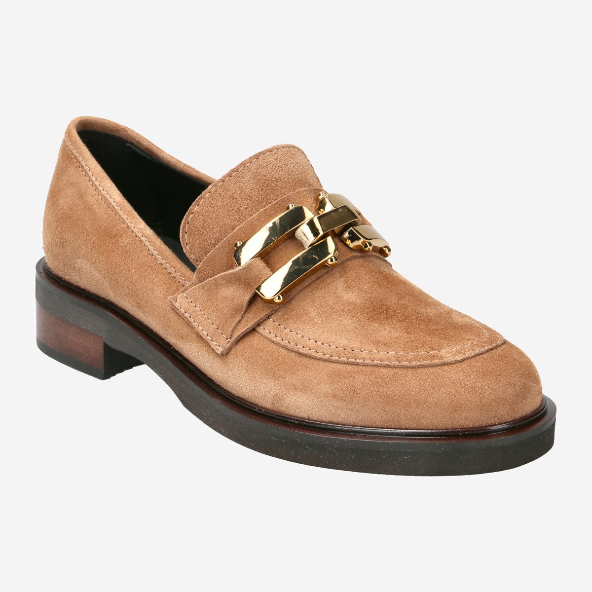 Lüke Schuhe CAMOMILLA CUOIO, Slipper & Mokassin in Braun für Damen Slipper