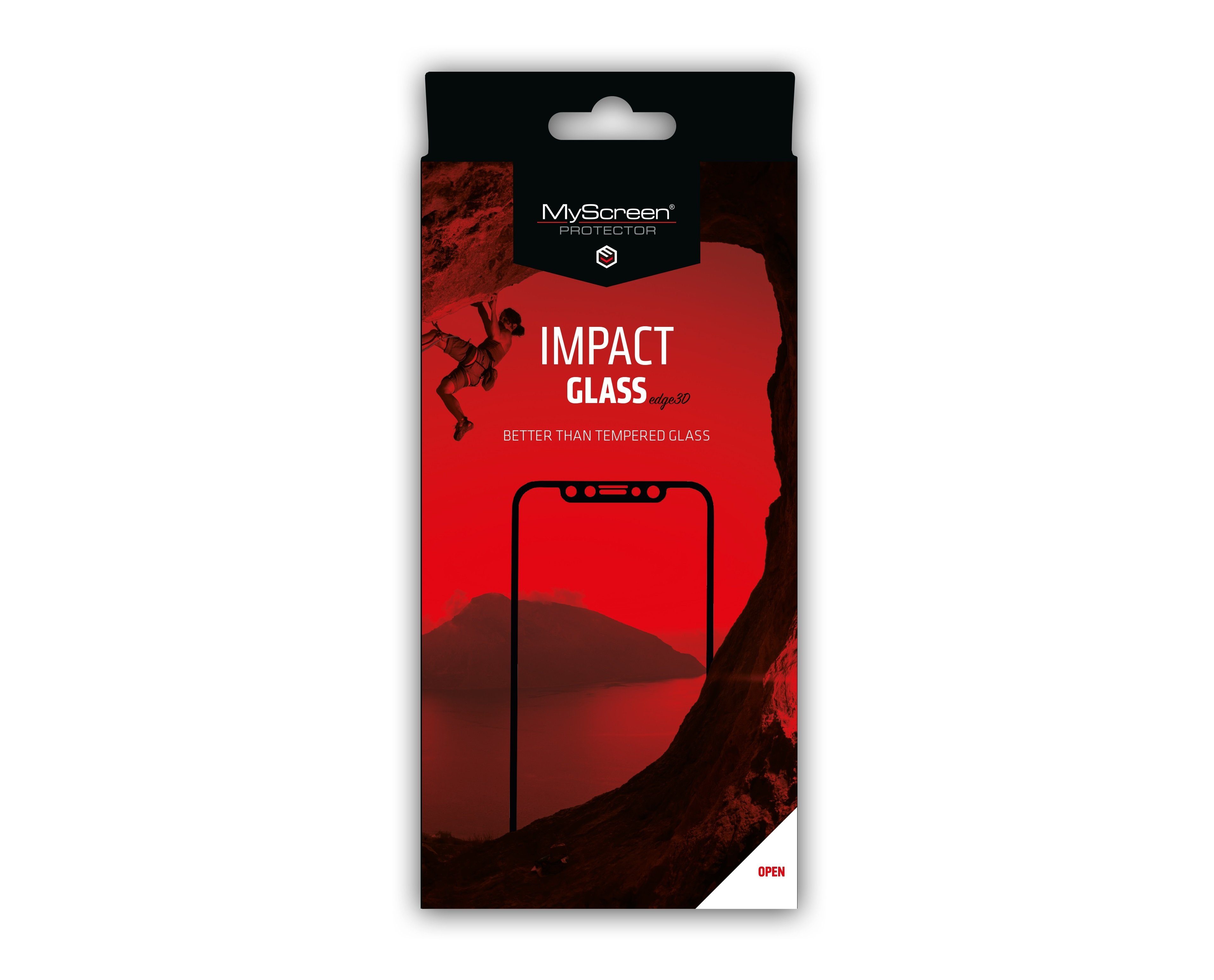 MYSCREEN Schutzfolie M3413IMPG-3D-BLACK für iPhone X/XS/11 Pro