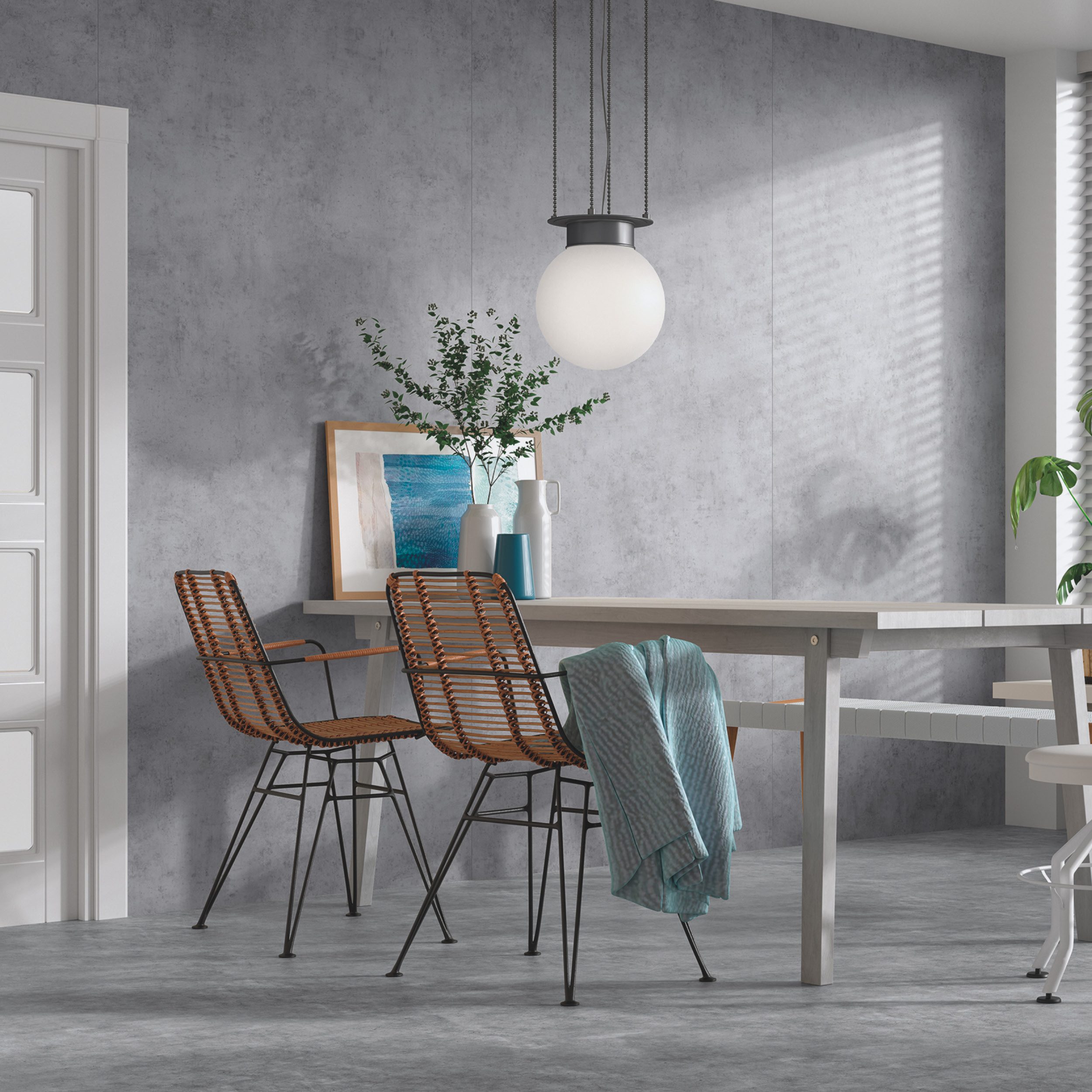 KOBERT-IN Duschwand XXL Wandfliese / Wandpaneel 260 x 122 cm wasserfest kratzfest, (Packung mit 1 Paneel á 3,17 m², Kostenfreie Lieferung), kratzfest, wasserfest für Dusche und Gewerbe geeignet