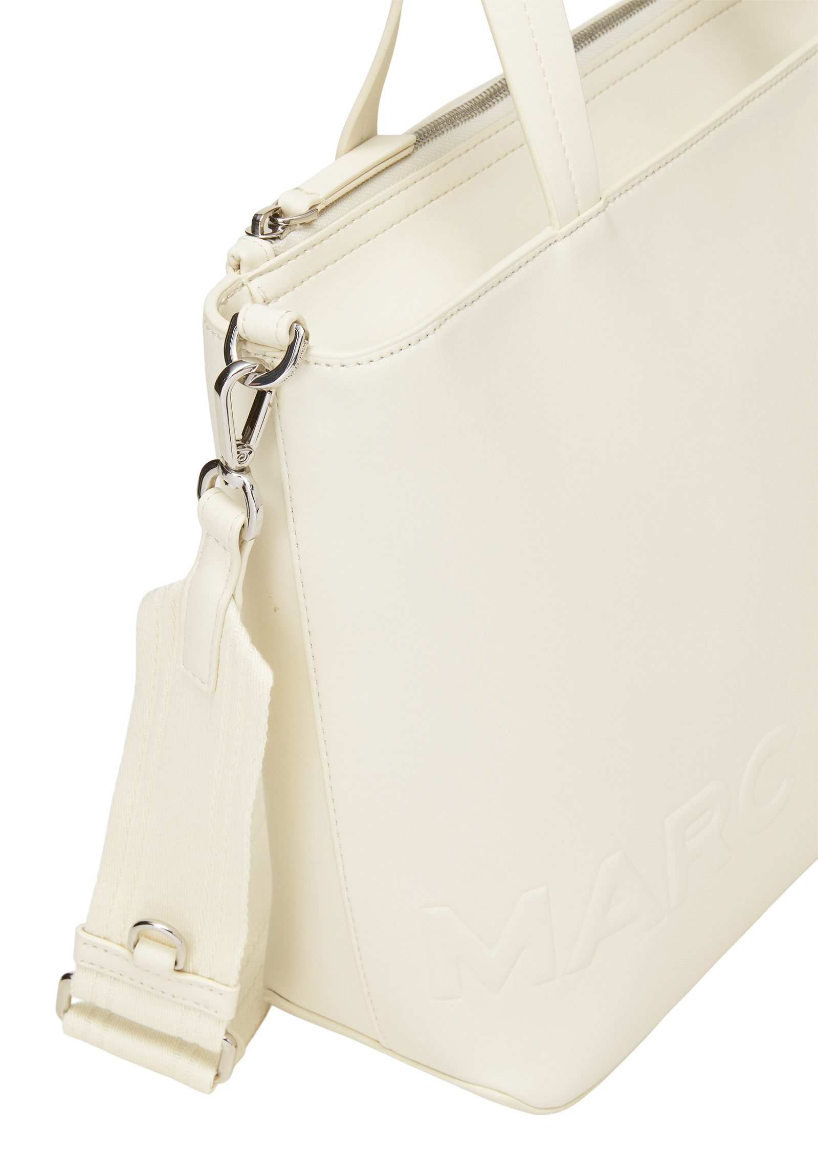 Marc O'Polo Shopper aus einer Lederalternative aus recyceltem Polyester