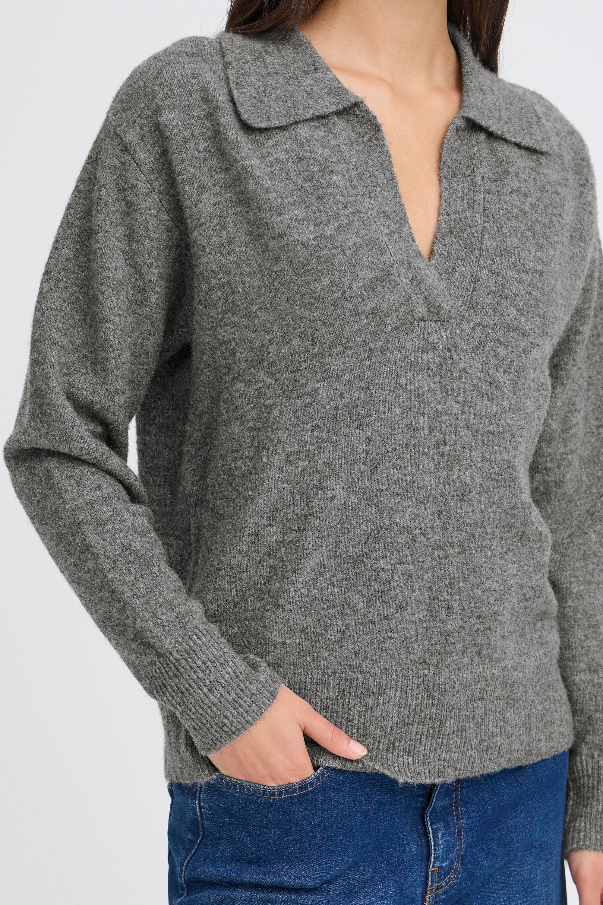 Ichi Strickpullover Halblange Ärmel IHMACON