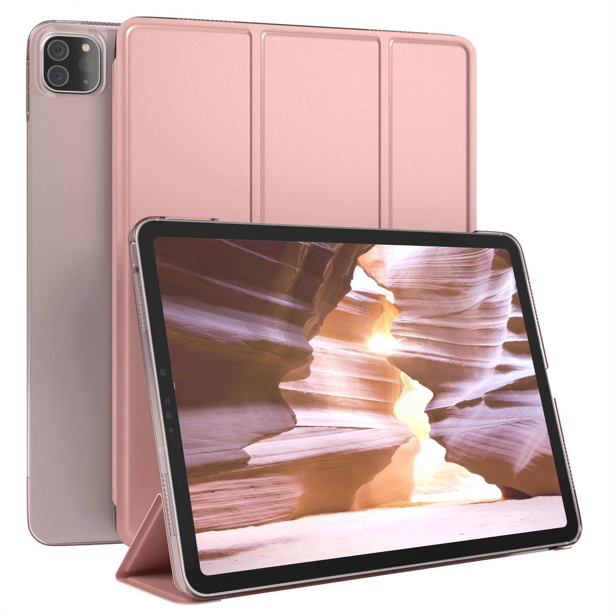 EAZY CASE Tablet-Hülle Smart Case für Apple iPad Pro 11" 1. / 2. Gen. 11 Zoll, Tablet Case Smartcase Hülle mit Sleep Wake Up Funktion Etui Roségold von EAZY CASE