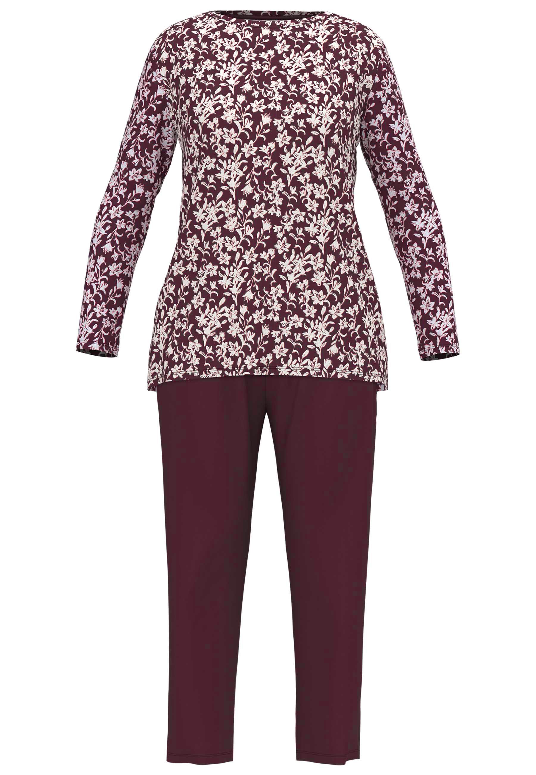 GÖTZBURG Schlafanzug Chania (2 tlg) mit langen Ärmeln, Rundhalsausschnitt, günstig online kaufen
