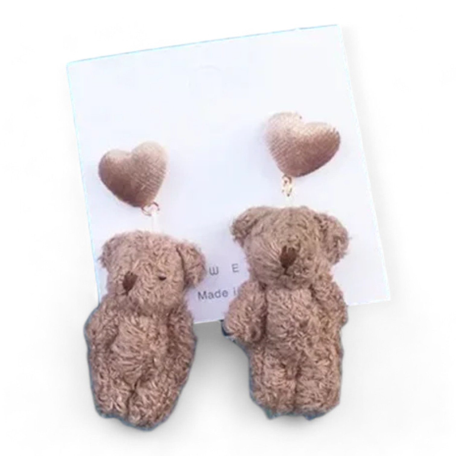 Eyecatcher Paar Ohrstecker Süße Teddybär Ohrstecker hängende Bärchen verschiedene Ausführungen (Set, Paar)