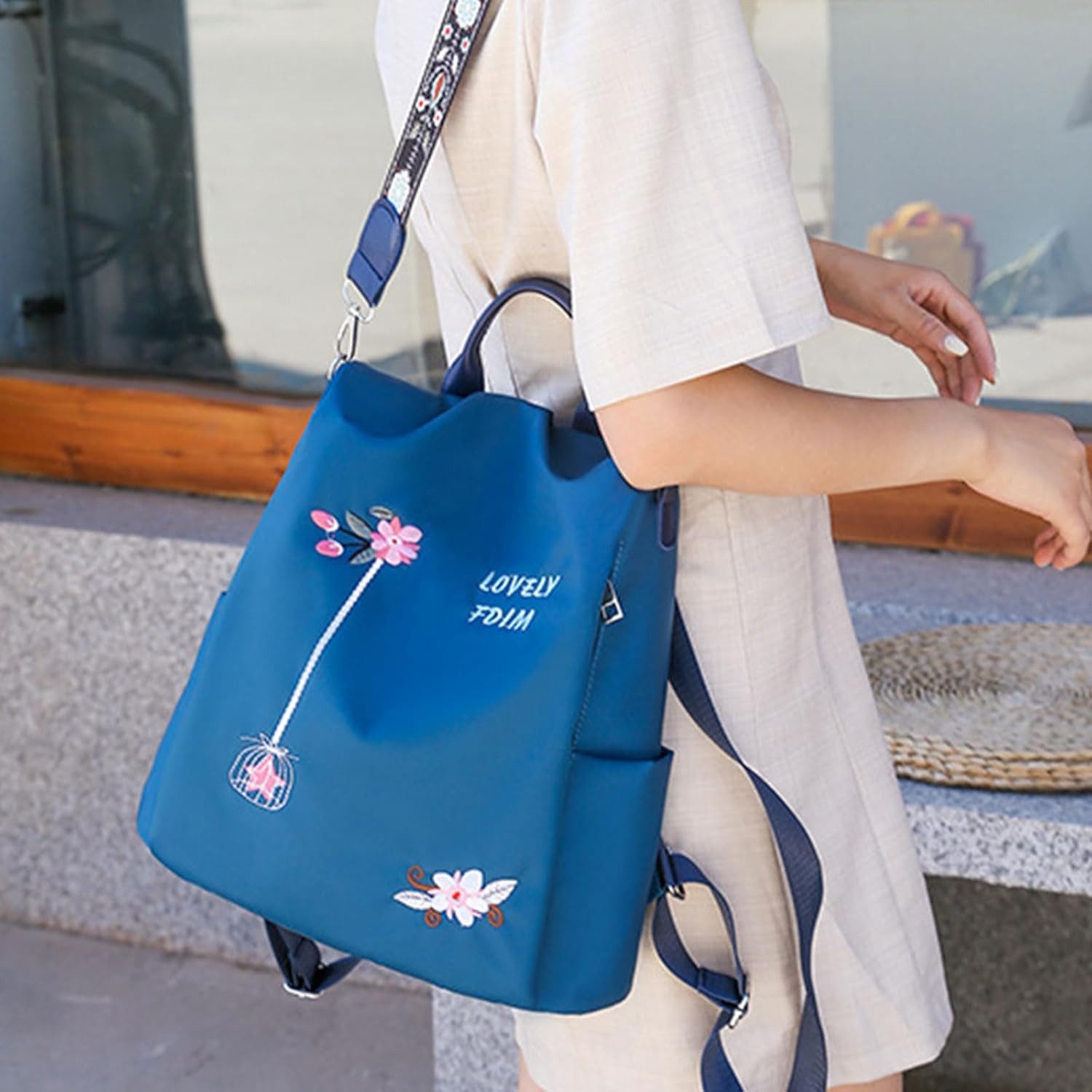RWEUOQ Daypack Damen Rucksäcke Damen Umhängetaschen günstig online kaufen