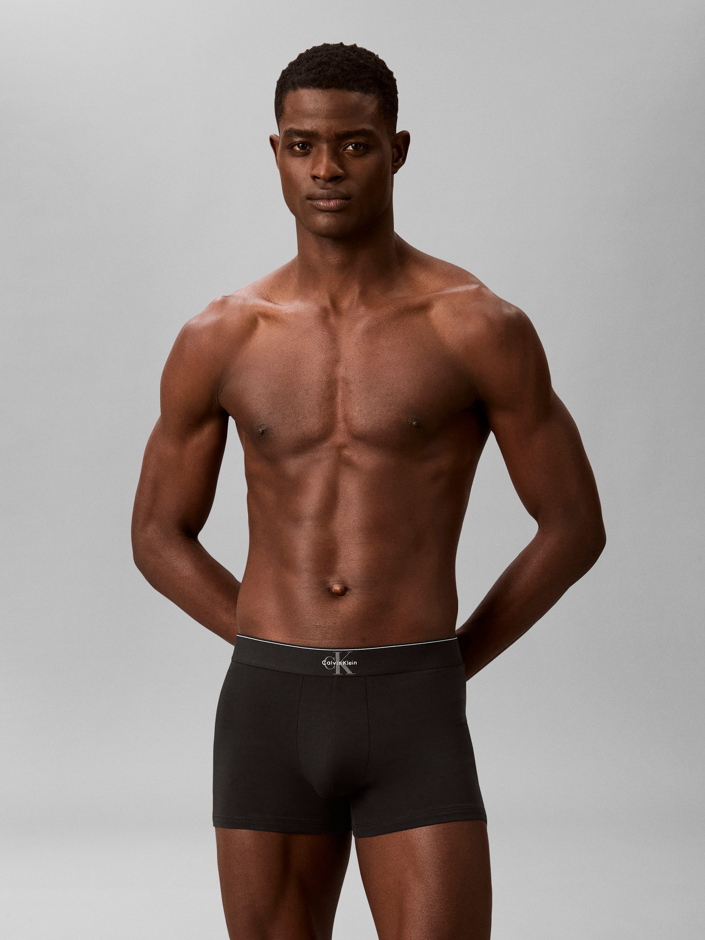 Calvin Klein Underwear Trunk Trunk 3PK (Packung, 3er-Pack) Körpernahe Passform mit elastischem Bund