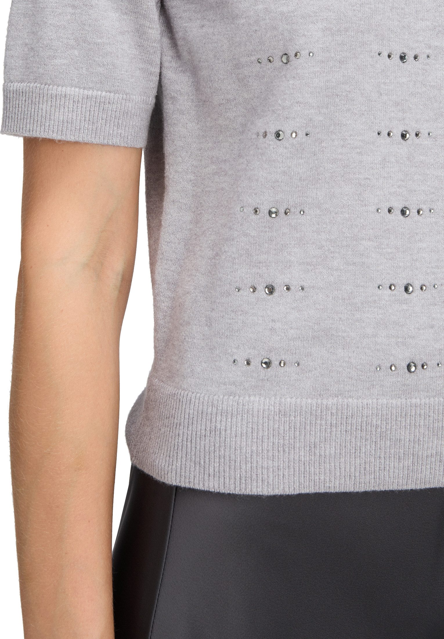 Betty Barclay Kurzarmshirt Damen mit Stehkragen (1-tlg)