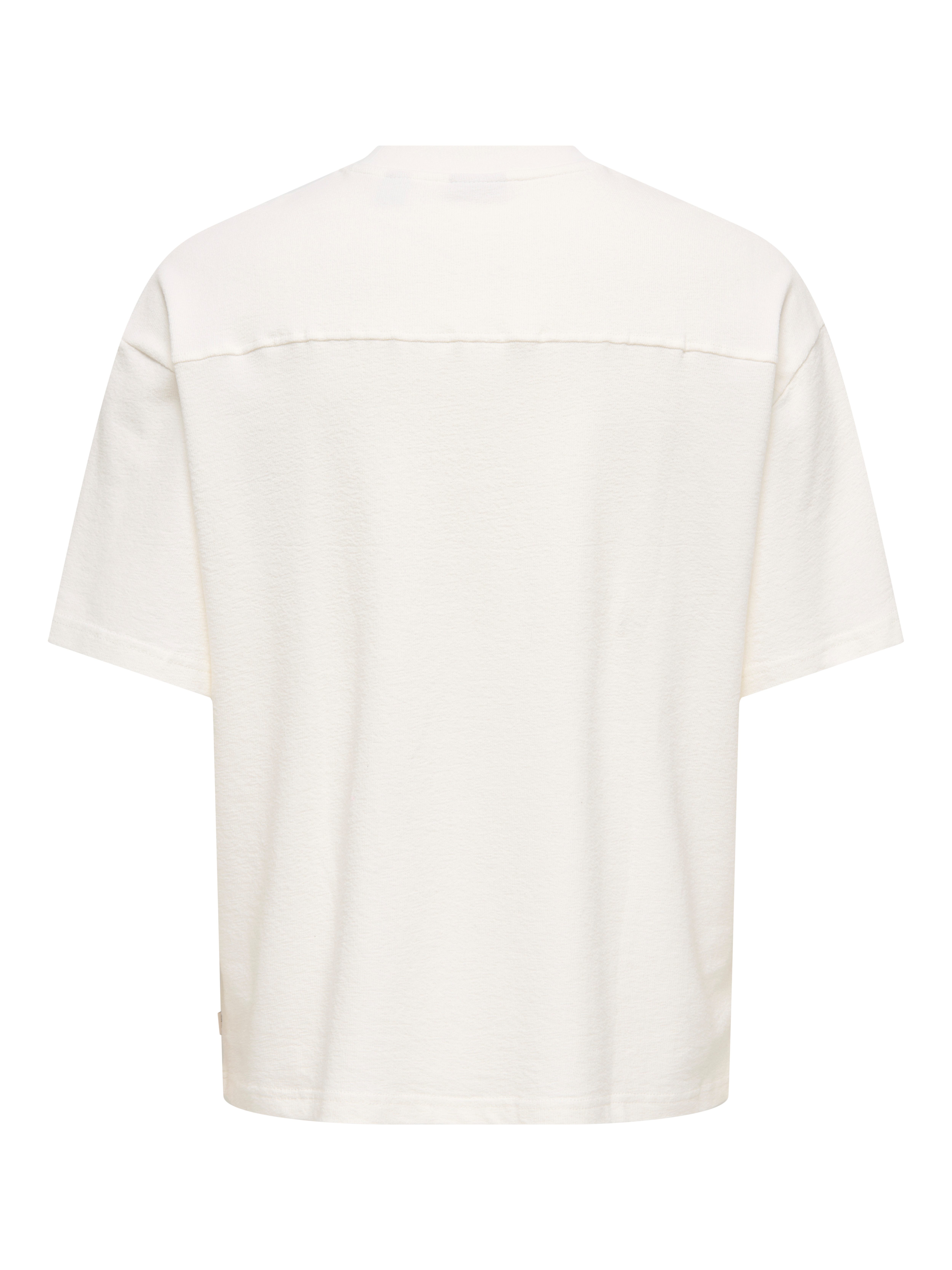 ONLY & SONS T-Shirt ONSLENNY OVZ SS STRCT TEE NOOS