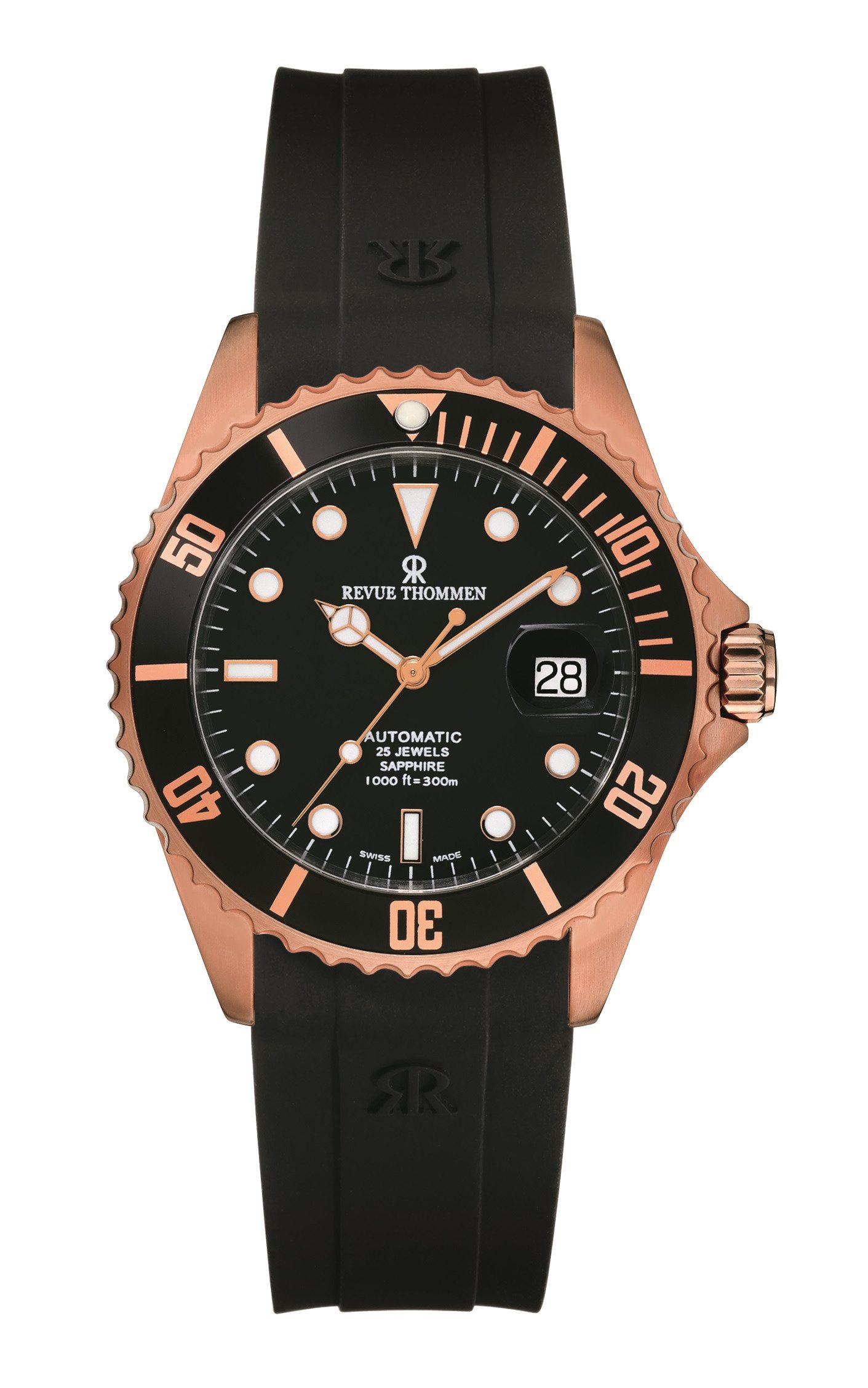 Revue Thommen Quarzuhr Analoguhr für Herren, (1-tlg)