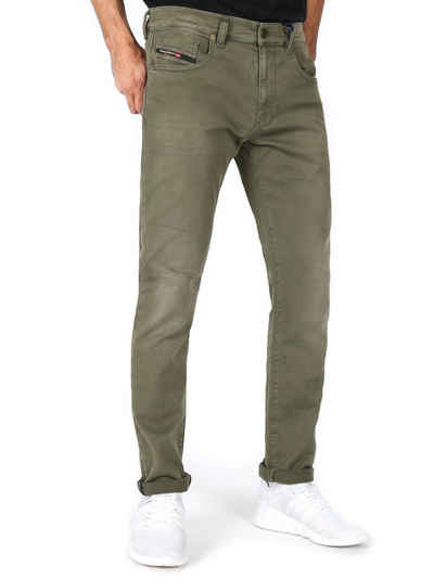 Diesel Slim-fit-Jeans Stretch Jogg Jeans - D-Strukt 0670M Armeegrün