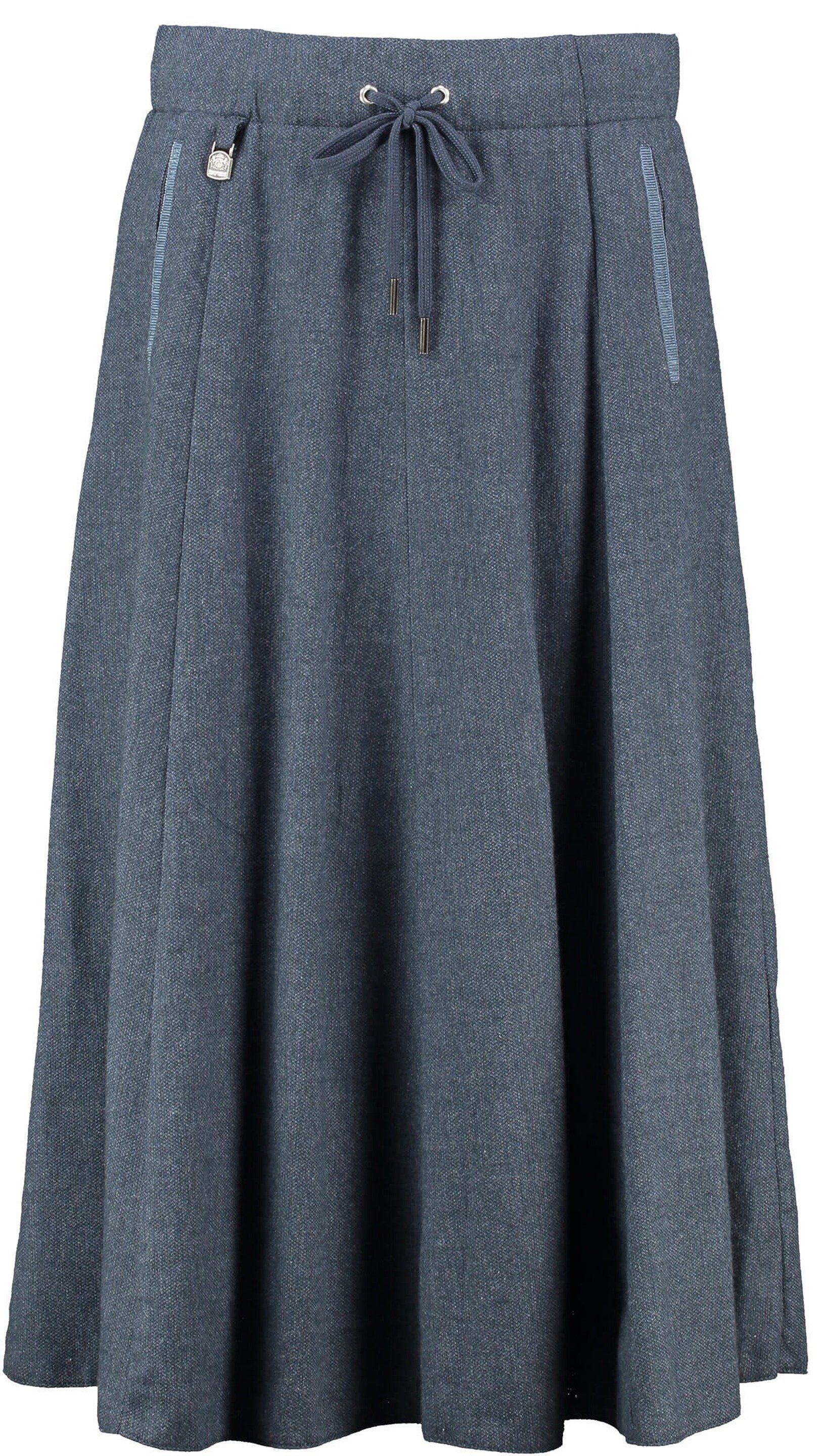 Hammerschmid Midirock HAMMERSCHMID Rock Singen blau in Melangé-Optik