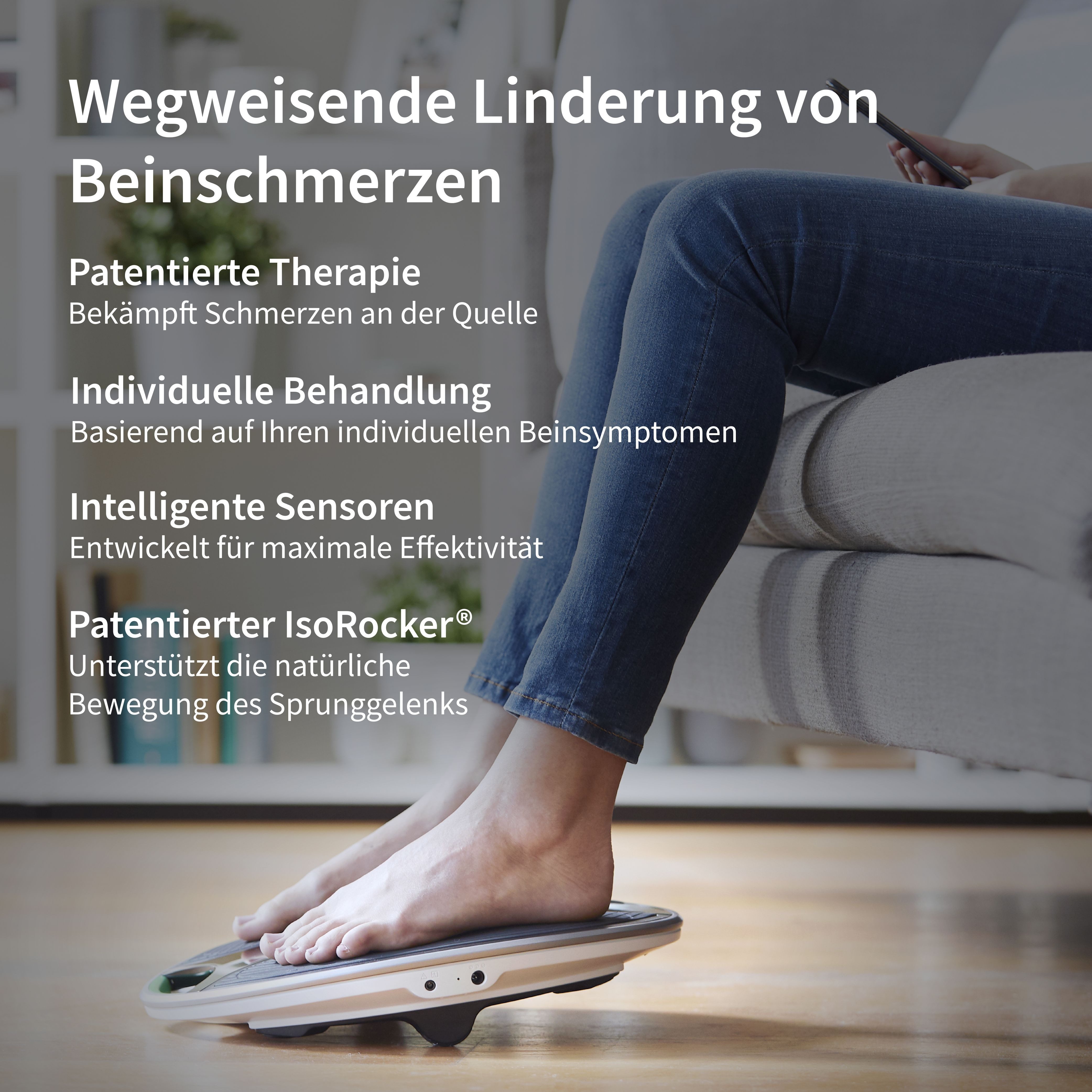 REVITIVE EMS-Gerät Medic Coach Durchblutungs-Stimulator, Effektive Knieschmerztherapie und bessere Durchblutung