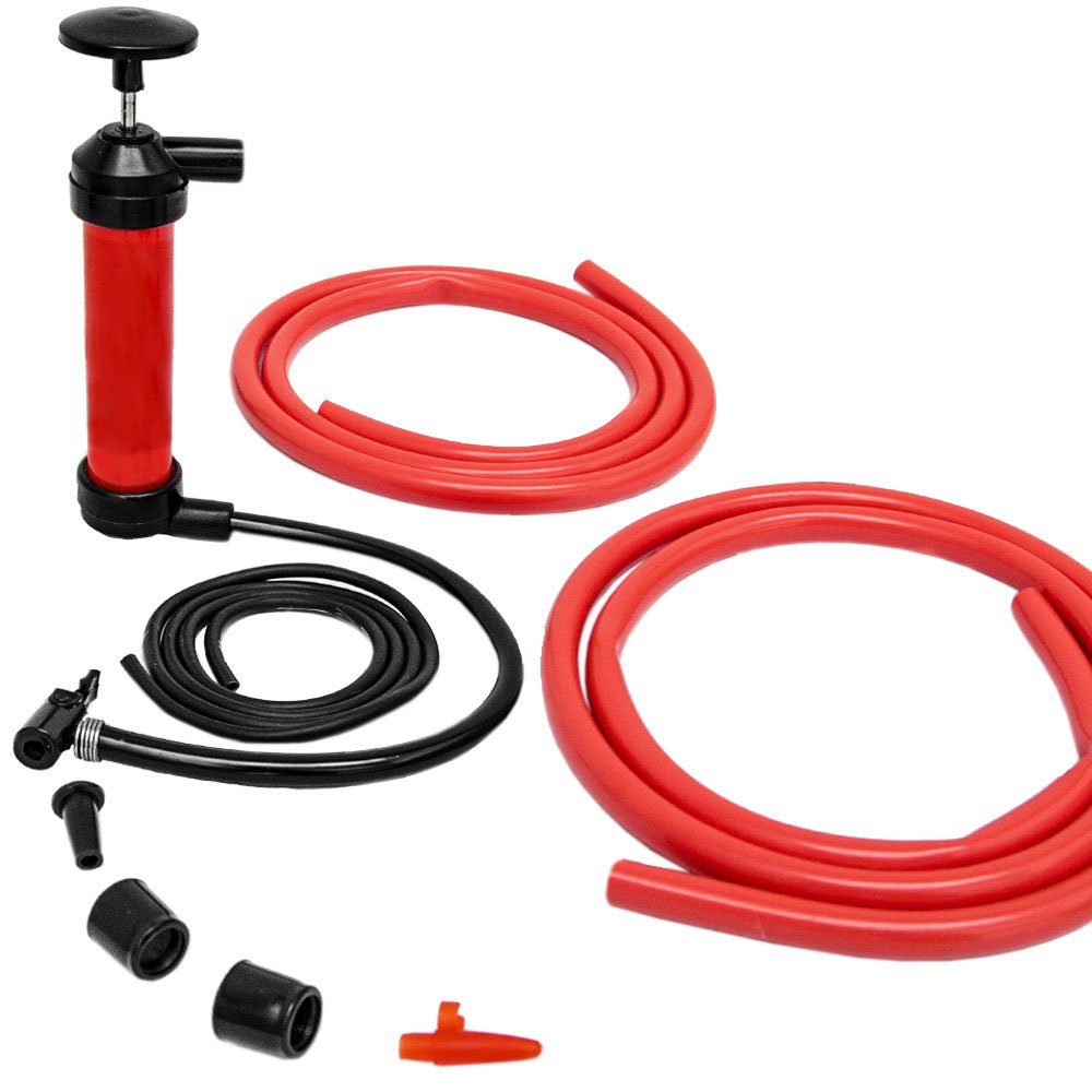 eyepower Siphon Siphonpumpe Absaugpumpe Handpumpe Saugpumpe Pumpe, Umfüllpumpe Benzin Öl Wasser