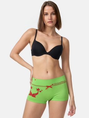 TEXEMP Panty 6er Pack Damen Panty Boxershorts Unterwäsche Mikrofaser Unterhose (6-St., 6er-Pack) Ohne kratzenden Zettel