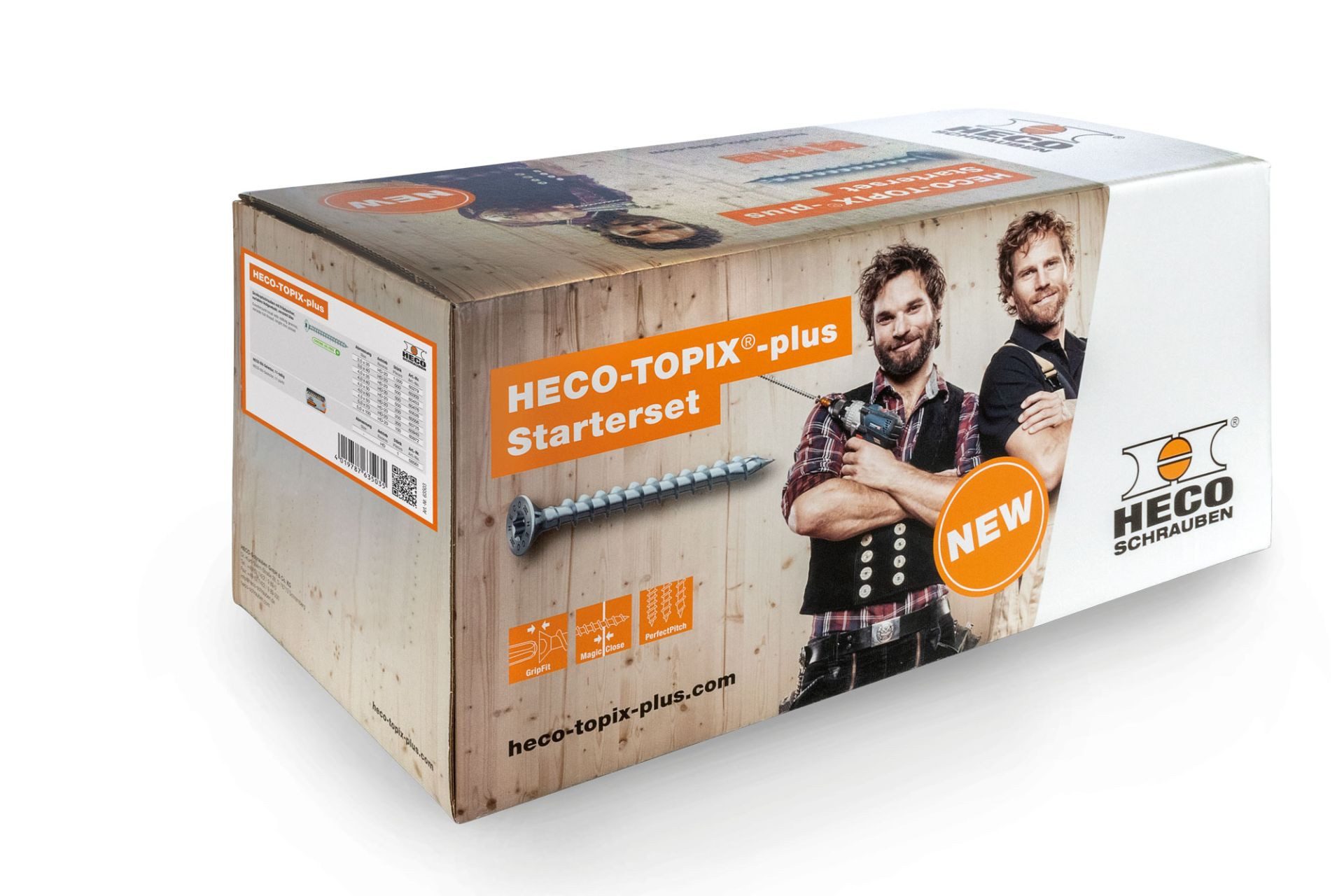 HECO Schrauben Schrauben-Set HECO Starter Set Schreiner