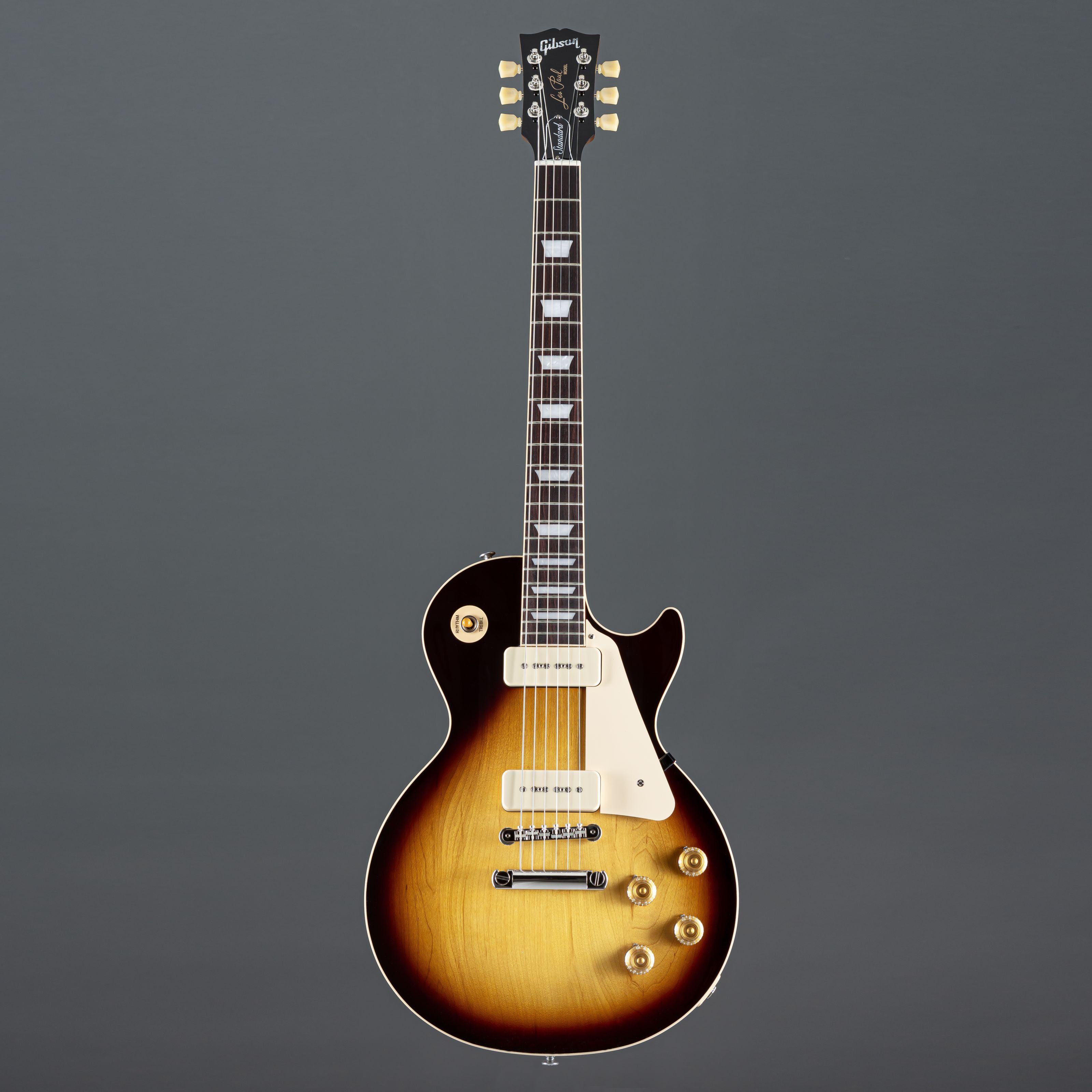 Gibson E-Gitarre, E-Gitarren, Single Cut Modelle, Les Paul Standard 50s P-90 Tobacco Burst - Single Cut E-Gitarre
