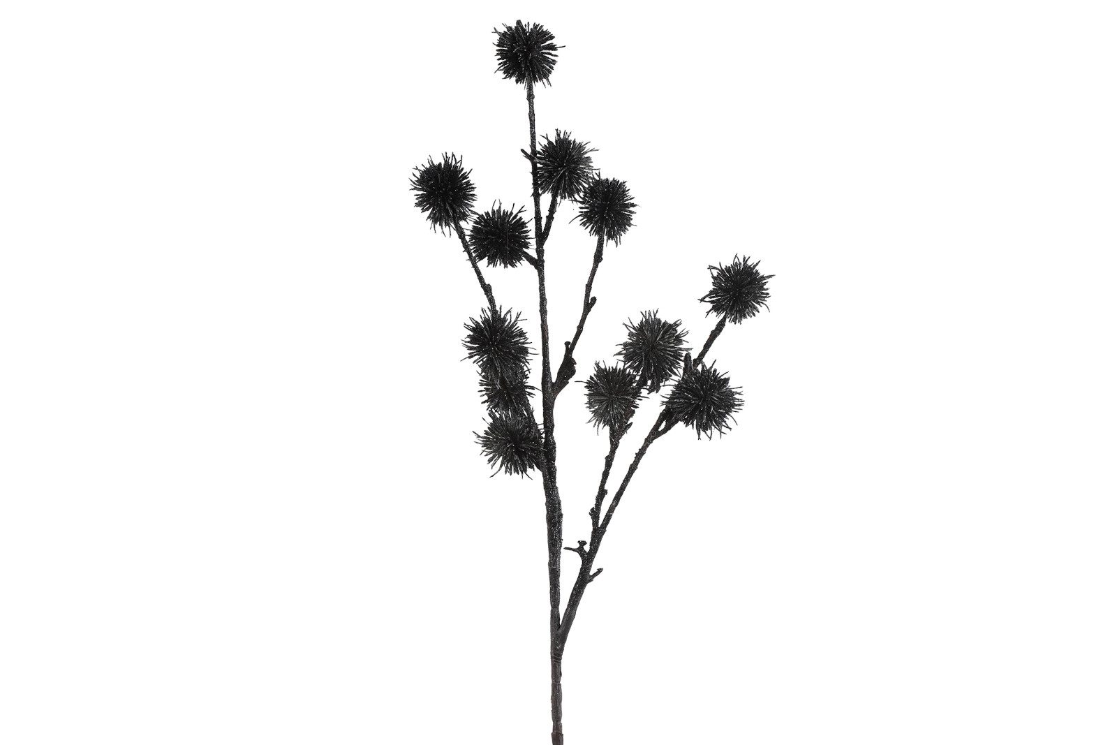Kunstzweig Dekozweig Liquidambar styraciflua schwarz 68cm