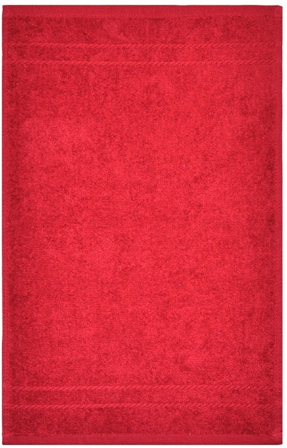 Dyckhoff Gästehandtuch Dyckhoff Gästetuch "Kristall" 30 x 50 cm, (1-St) Rot