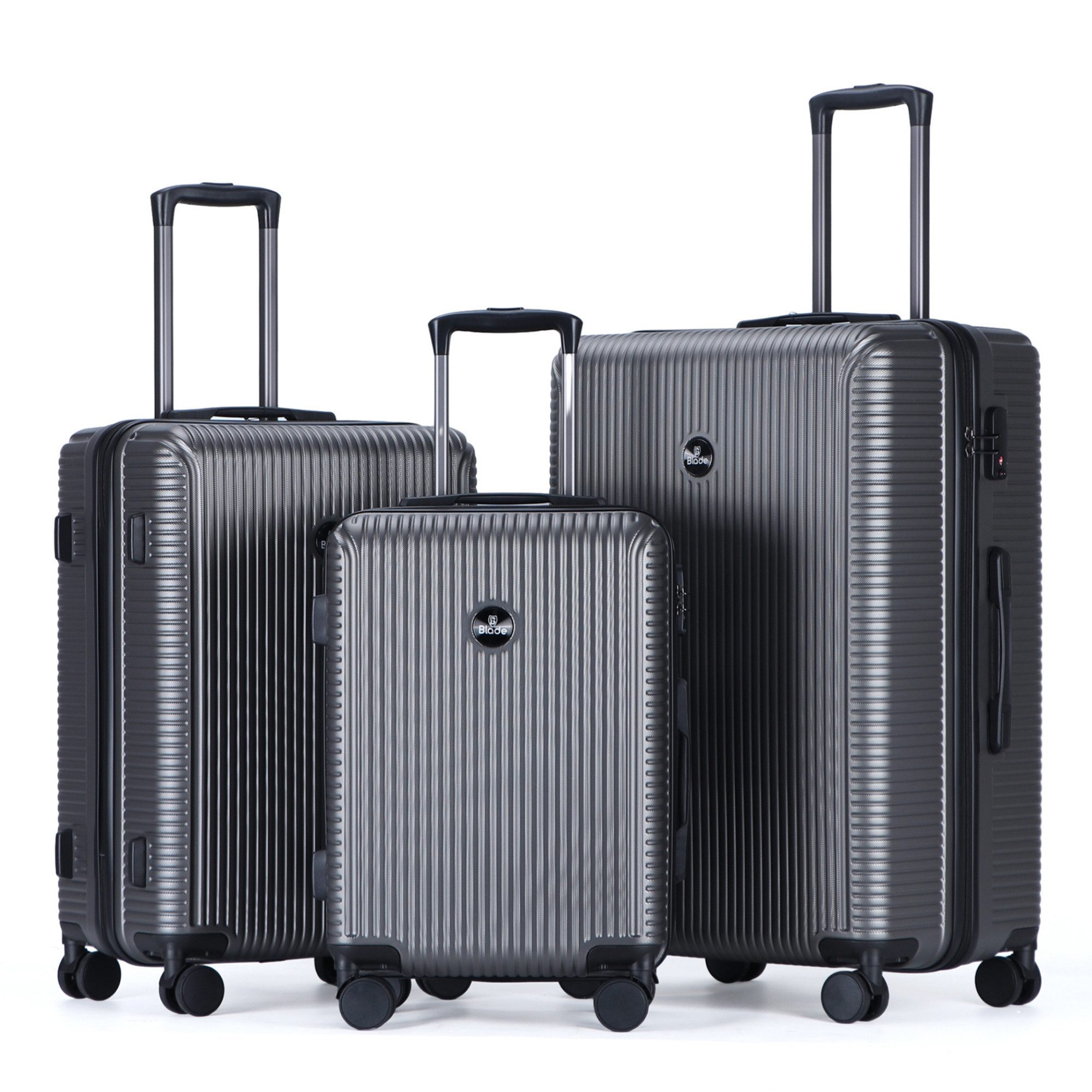 Blade Hartschalen-Trolley Erweiterbares Handgepäck - Leichter Rollkoffer aus ABS+PC