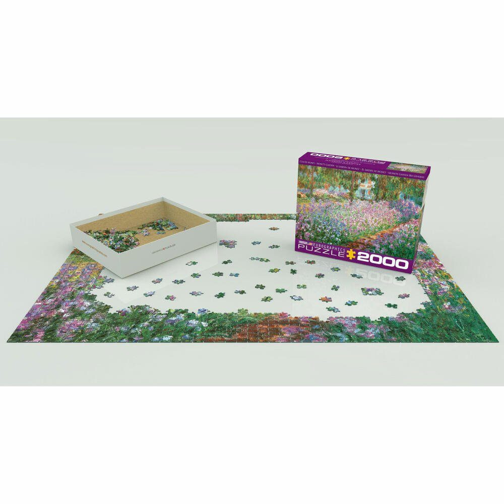 EUROGRAPHICS Puzzle Monets Puzzleteile 2000 Garten