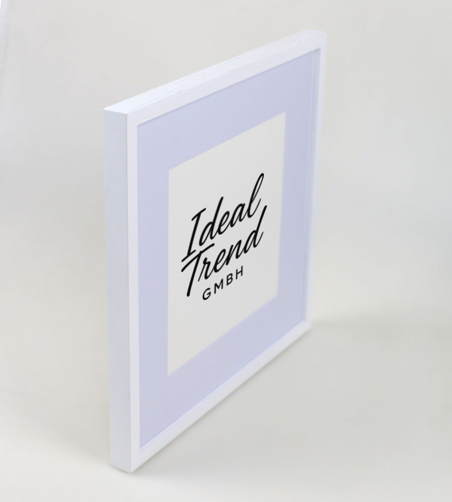 IDEAL TREND Bilderrahmen Bilderrahmen Massivholz Eiche günstig online kaufen