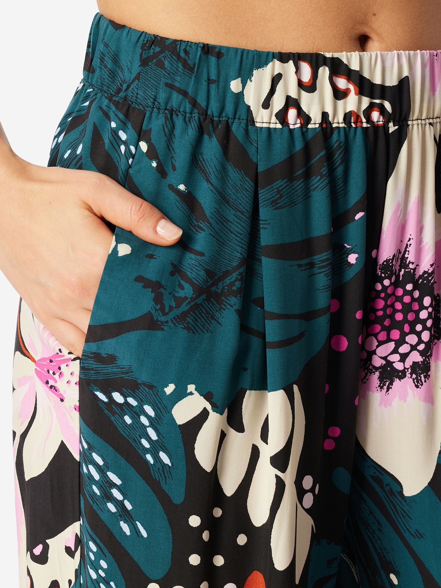 Schiesser Pyjamahose Mix Relax Schlafhose, Nacht Hose, Loungehose
