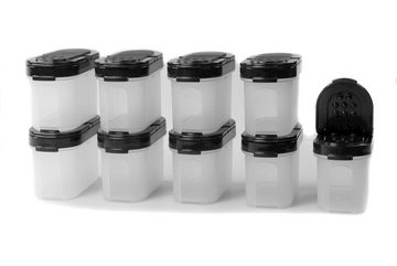 TUPPERWARE Vorratsdose Gewürz-Zwerge 120 ml (9) Gewürzbehälter + SPÜLTUCH