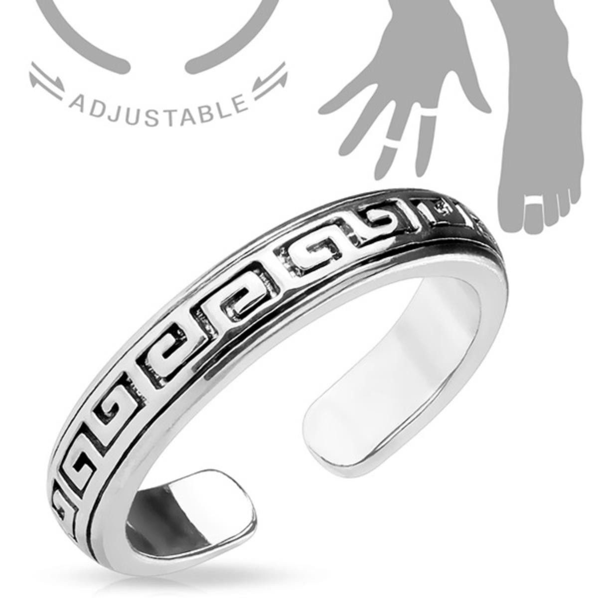 Order & Smile Schmuck Zehenring Midi Ring / Knöchel-Ring / Zehenring verste günstig online kaufen