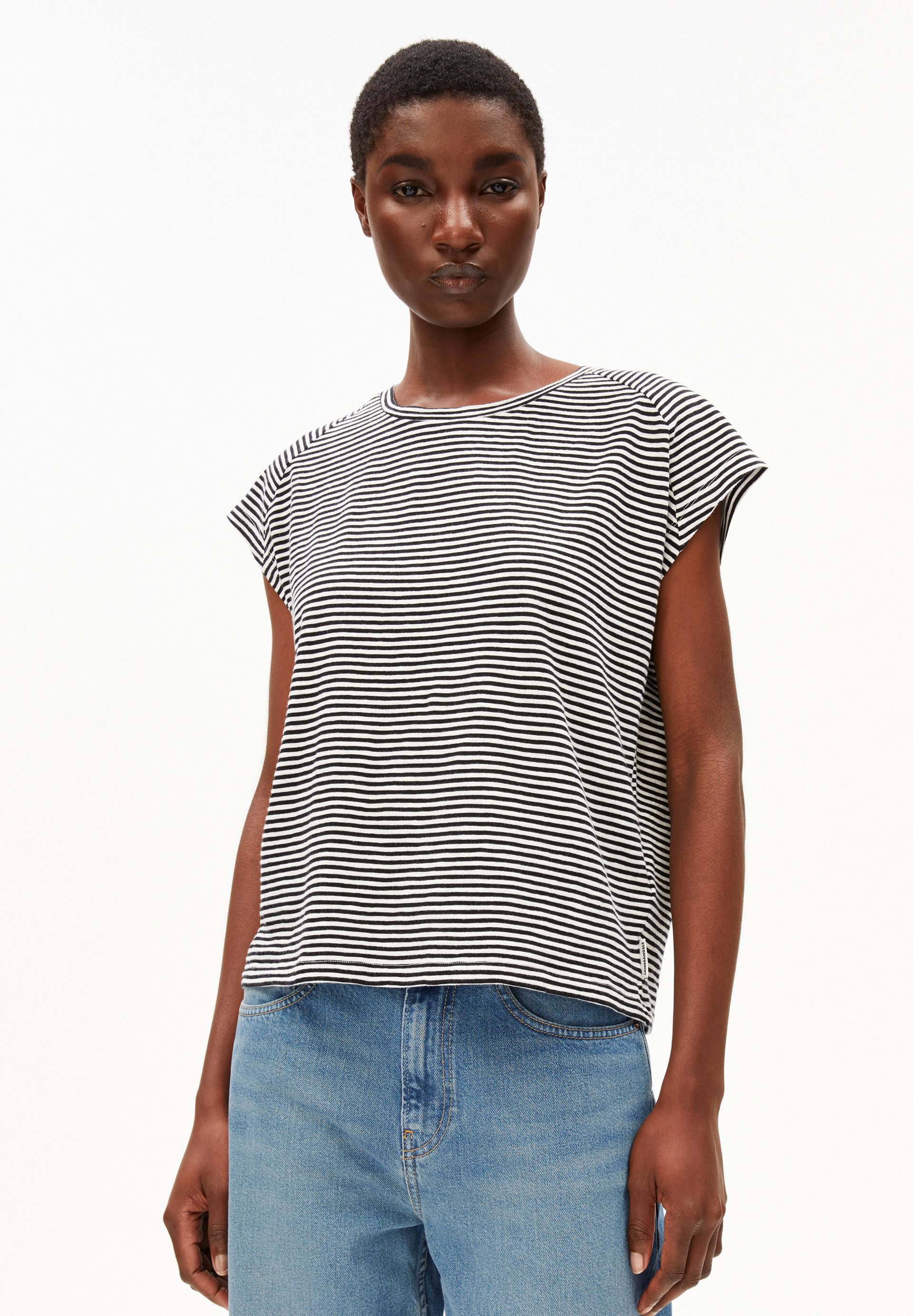 Armedangels T-Shirt ONELIAA LOVELY STRIPES T-Shirt aus Bio-Baumwolle (Loose günstig online kaufen