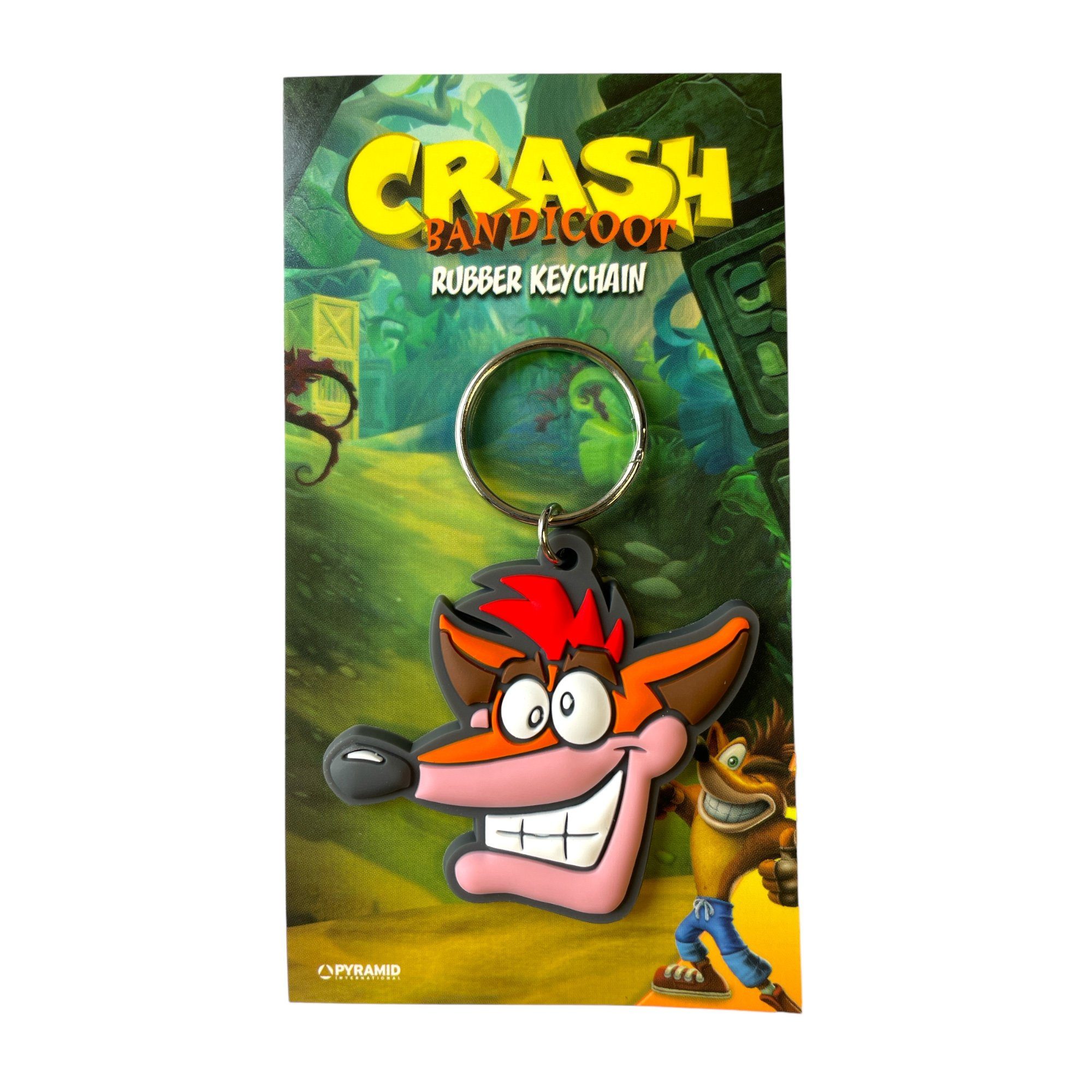 PYRAMID Crash Crash Bandicoot - Schlüsselanhänger Gummi