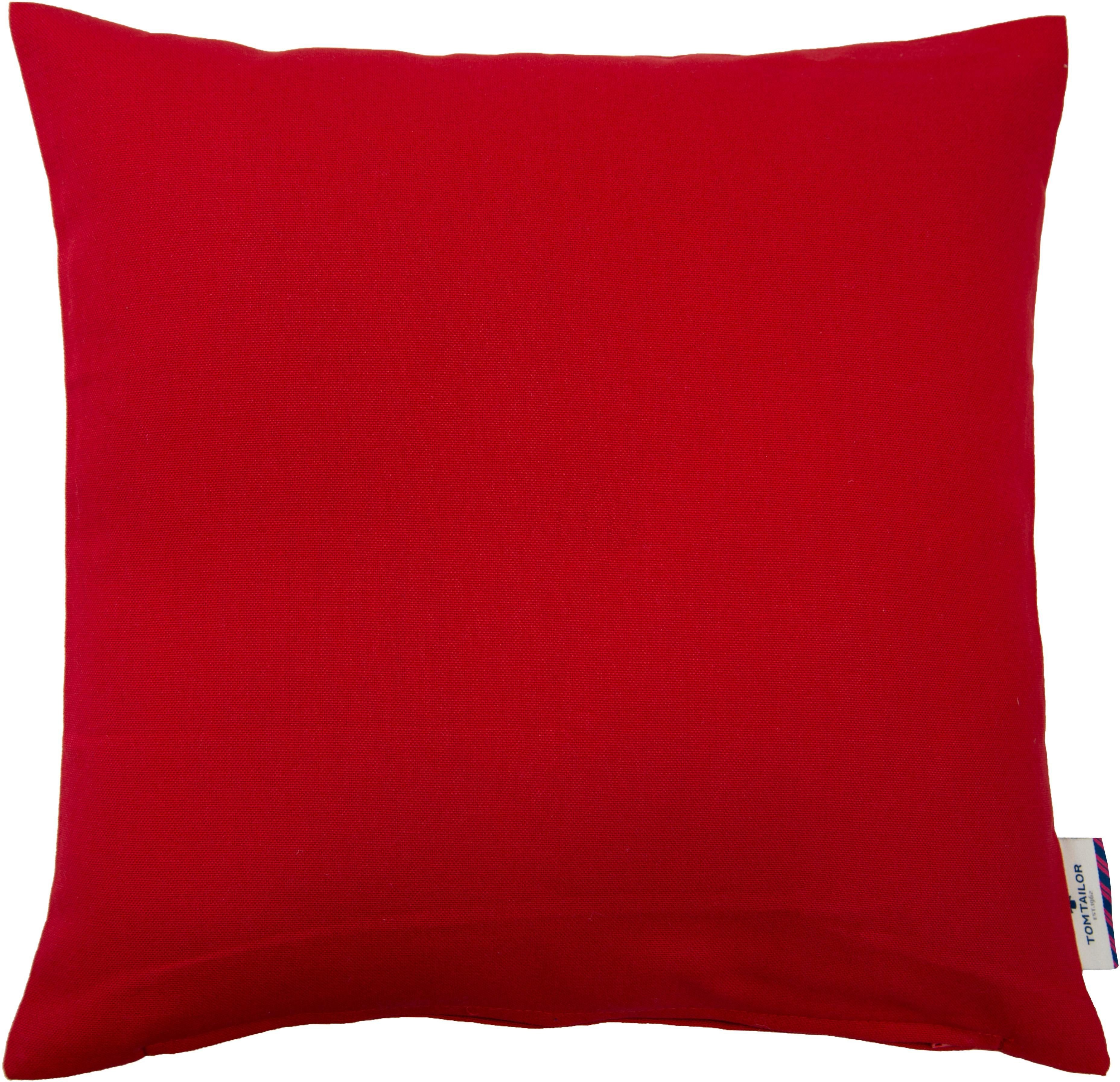 TOM TAILOR HOME Dekokissen Dove, unifarben, Kissenhüllen ohne Füllung, 2er günstig online kaufen