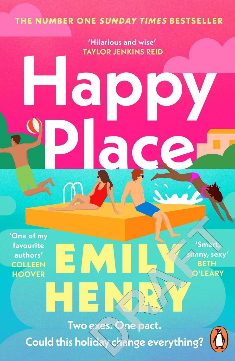 Happy Place A shimmering new novel from 1 Sunday Times bestselling aut / Emily Henry, A shimmering new novel from 1 Sunday Times bestselling author Emily, X