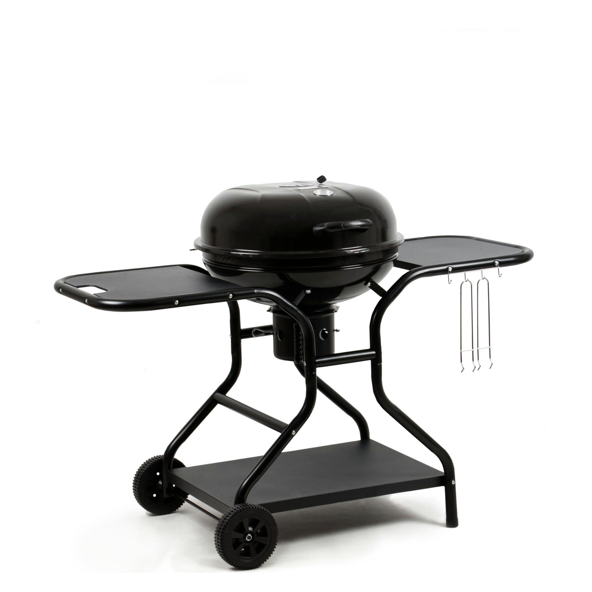 BBQ-Toro Holzkohlegrill Kugelgrill Ø 57 cm, Grillfläche Ø 54,5 cm, BBQ Kugelgrill Holzkohle, Kugelgrill, Kugelgrill