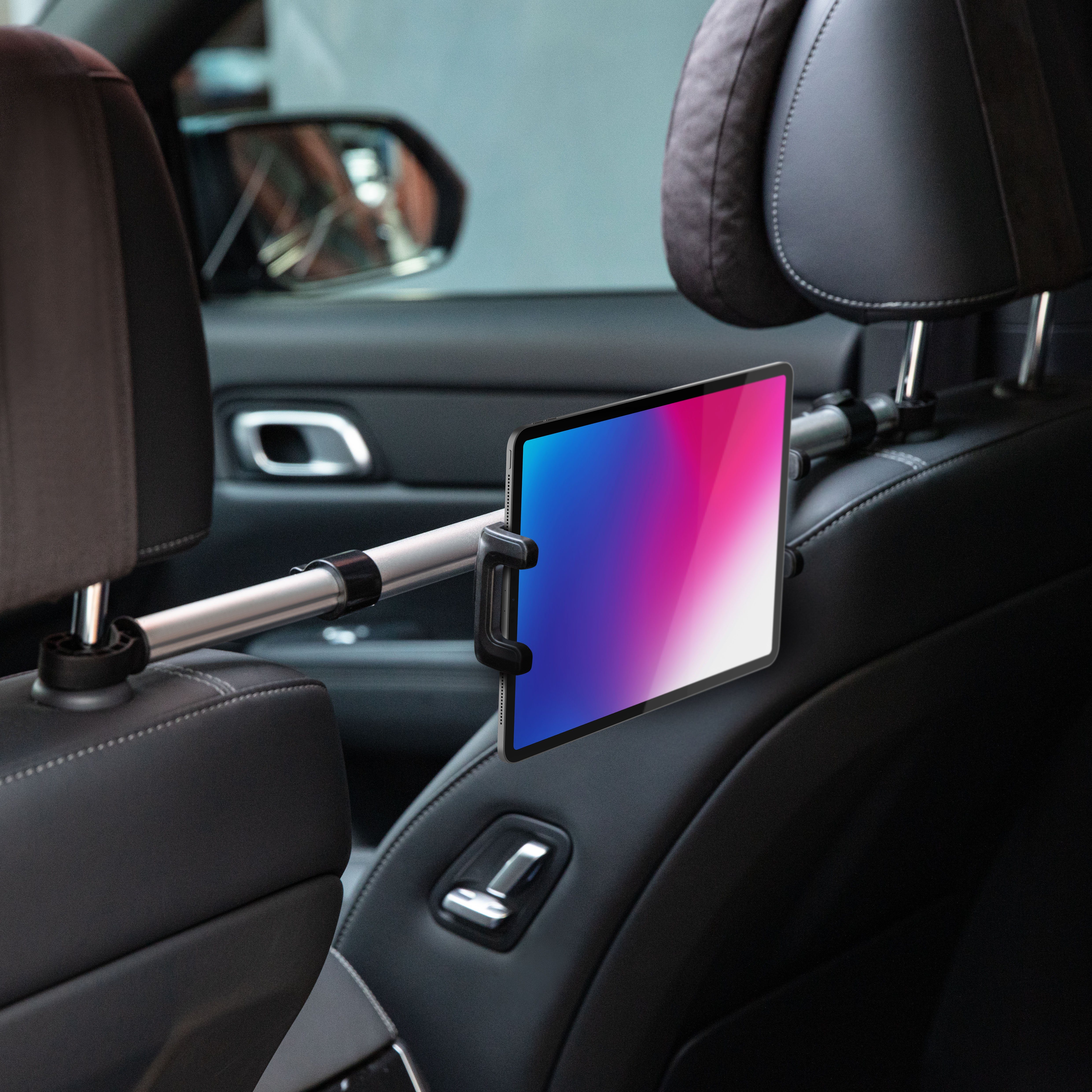 CLM-Tech Tablet Halterung Auto Kopfstütze - Kopfstützenhalterung