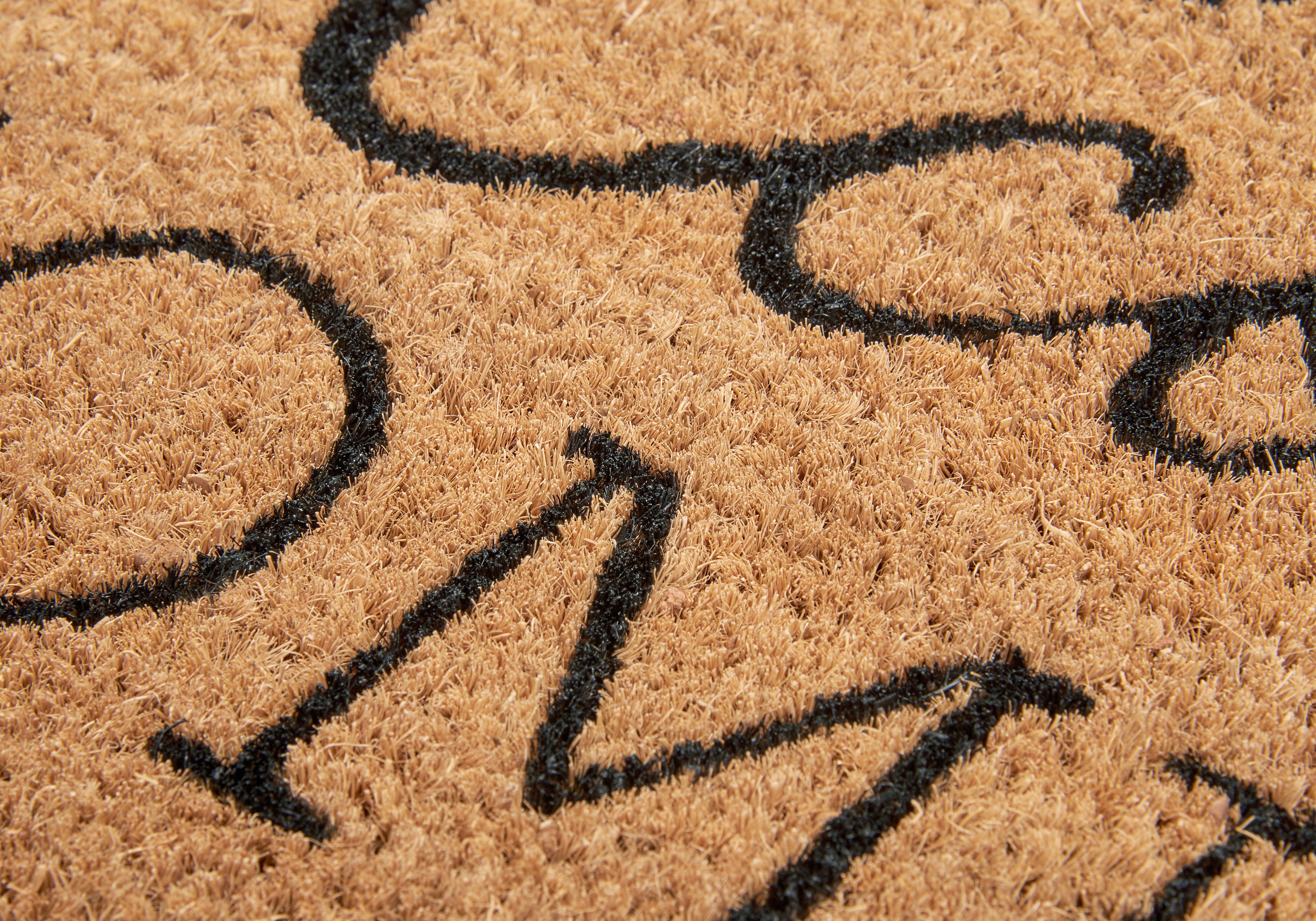 HANSE Home Fußmatte Mix Mats Kokos Welcome Home, Türmatte, rechteckig, Höhe: 15 mm, Kokos, Schmutzfangmatte, Outdoor, Rutschfest, Innen, Kokosmatte, Flur – Bild 5 von 5