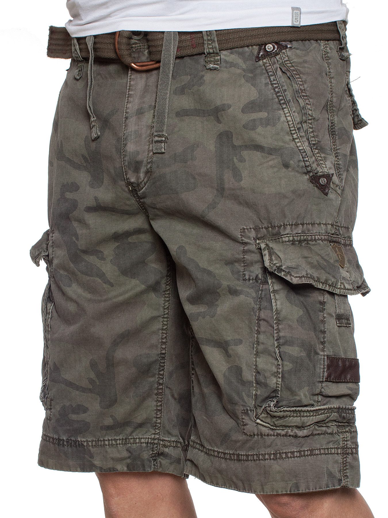 Jet Lag Cargoshorts Take Off 7 mit Gürtel