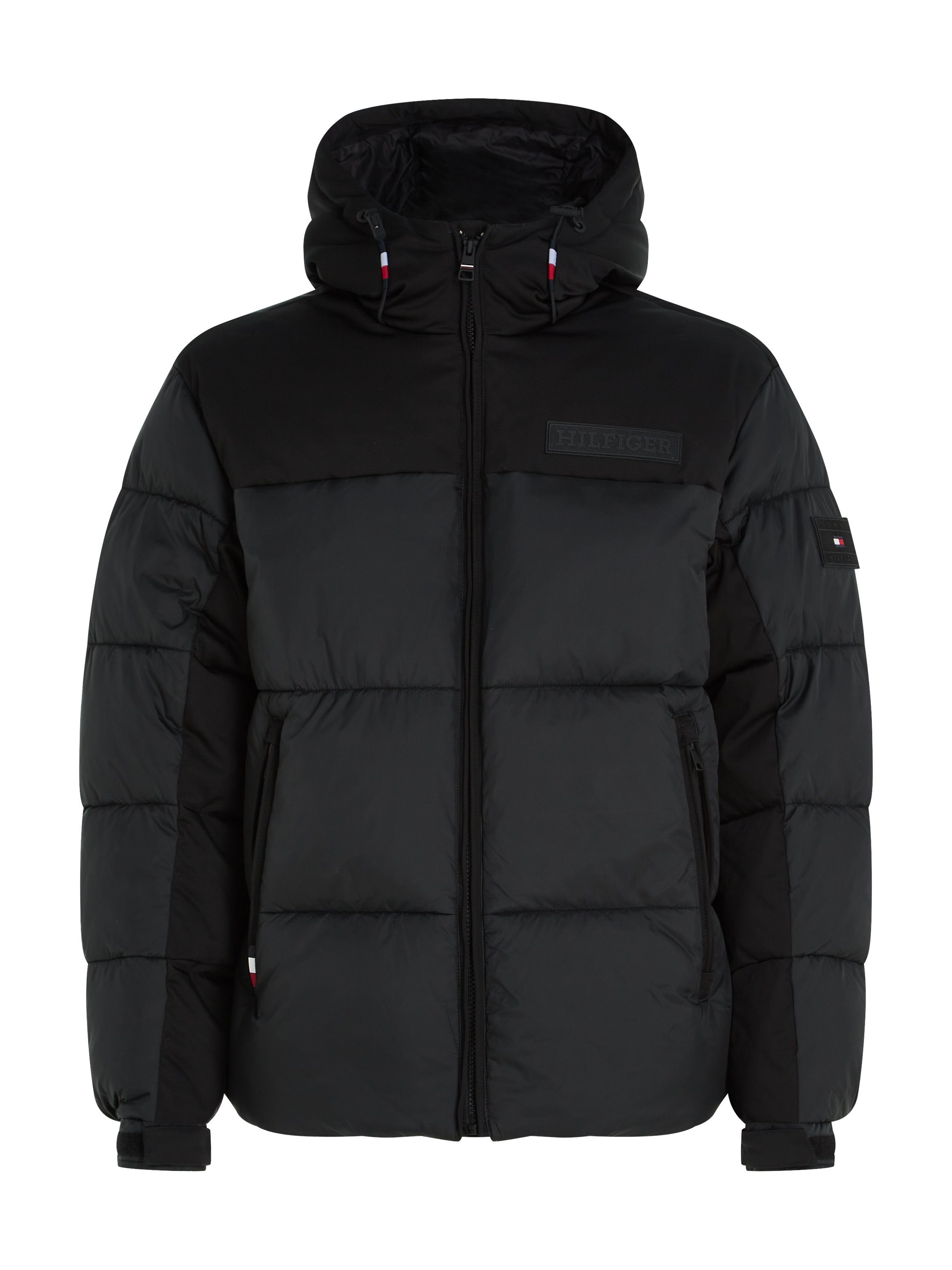 Tommy Hilfiger Steppjacke NEW YORK HOODED JACKET hochgeschlossene Winterjacke, wasserabweisend, verstellbare Ärmel – Bild 4 von 5