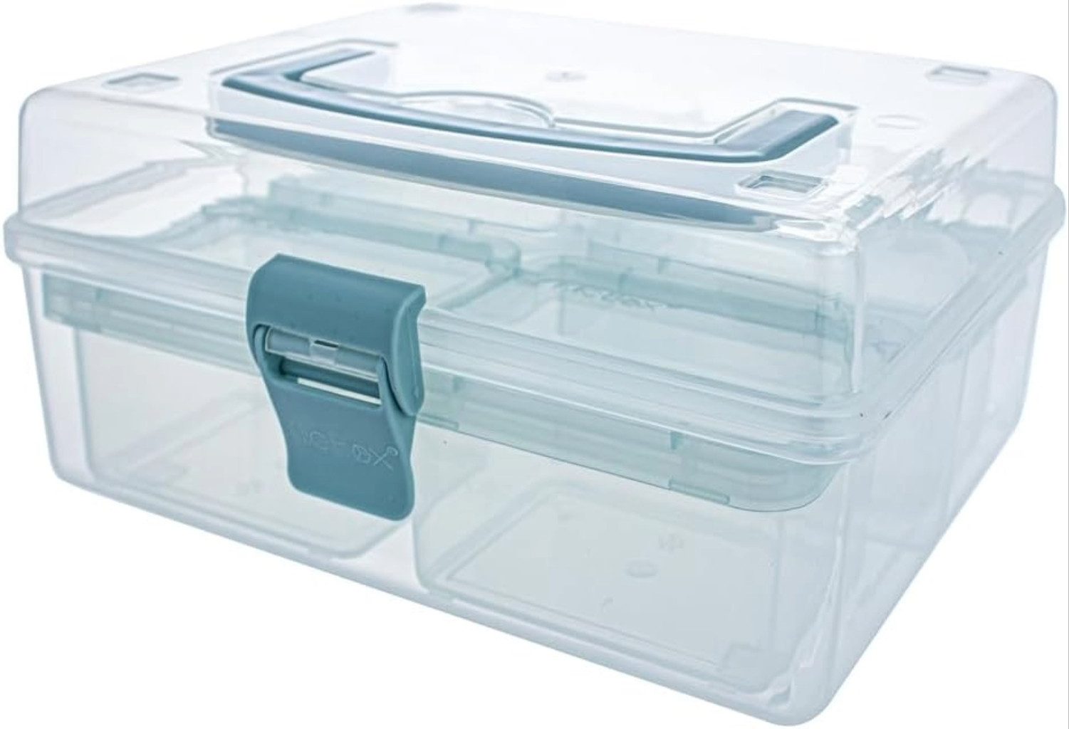 Centi Organizer SORTINO Organizer-Koffer mit 4 Boxen, 18 × 16 × 9 cm – kompakt & stapelbar