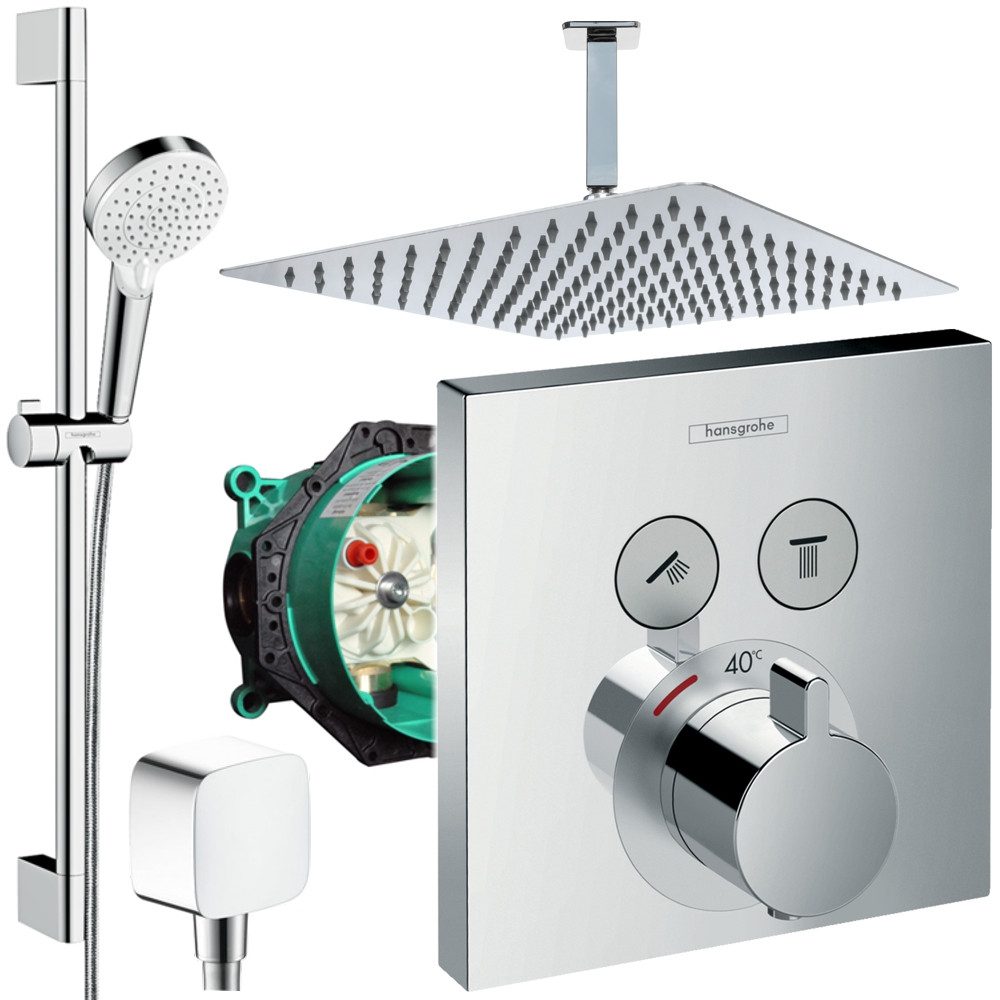 Hansgrohe und Jowi Duscharmatur ShowerSelect Thermostat, Unterputz Duschsys günstig online kaufen