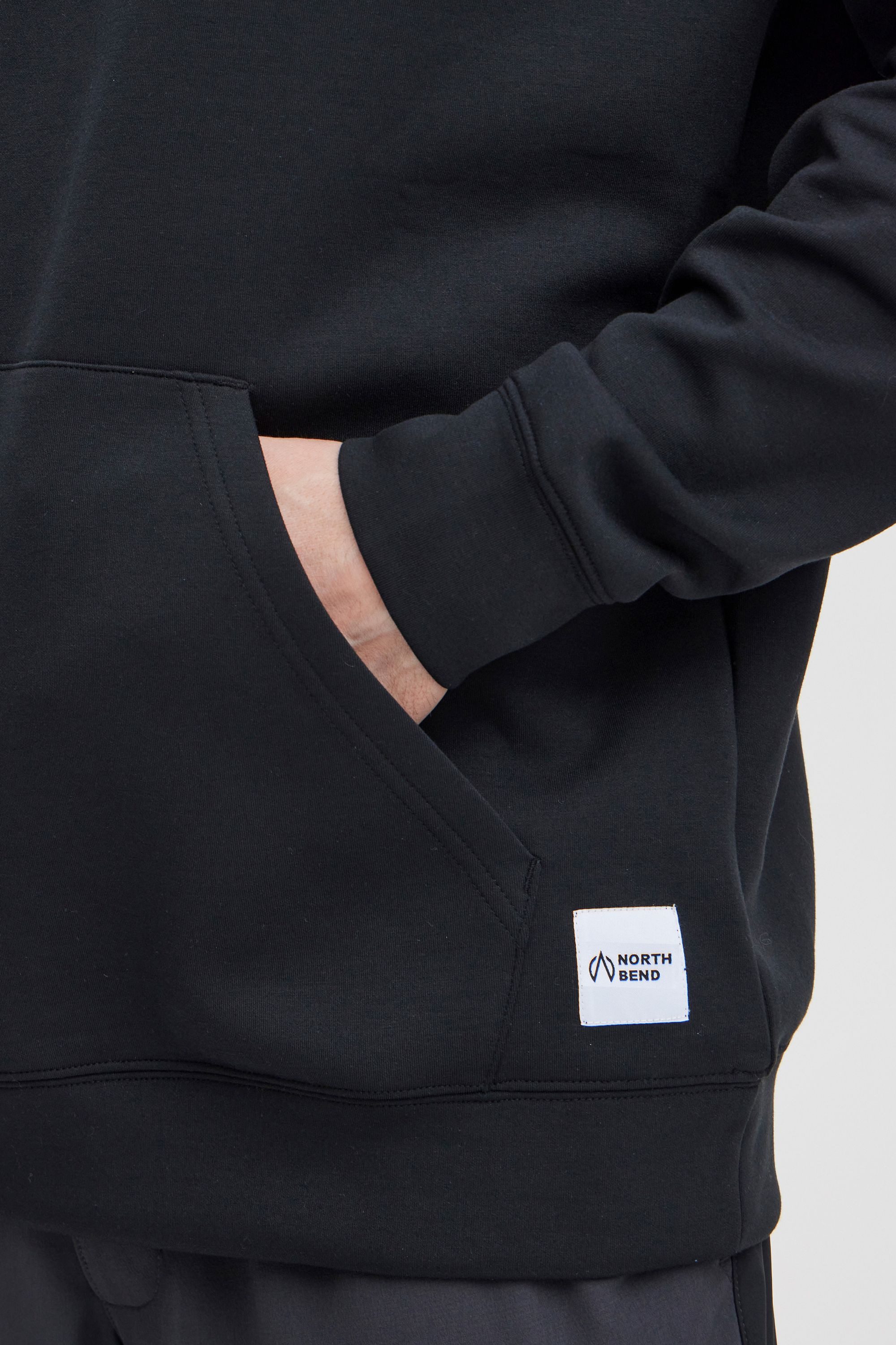 North Bend Sweatshirt NBTamino M Sportlicher Sweathoodie mit Kängurutasche