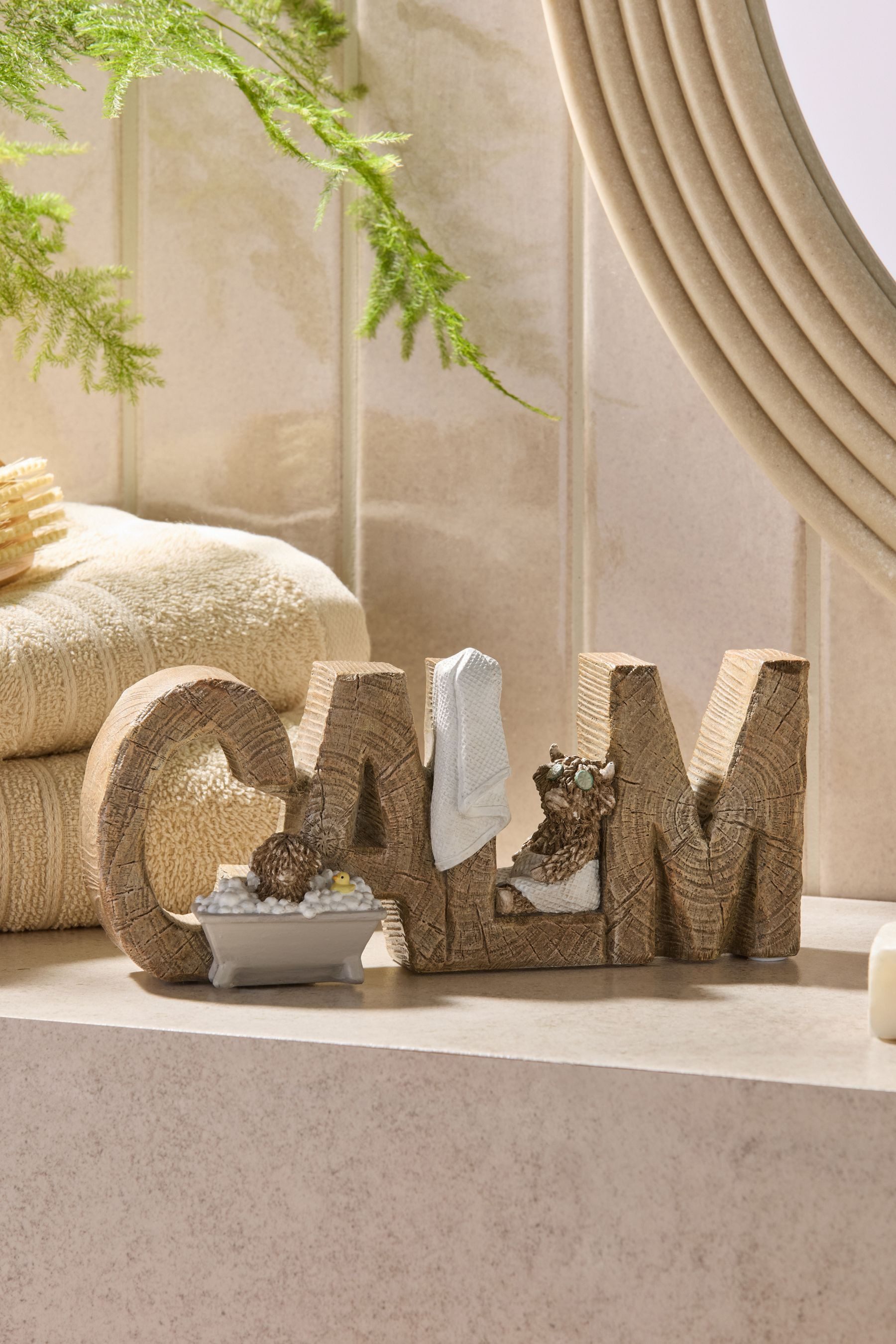 Next Dekoobjekt Hamish Deko-Schriftzug „Calm“