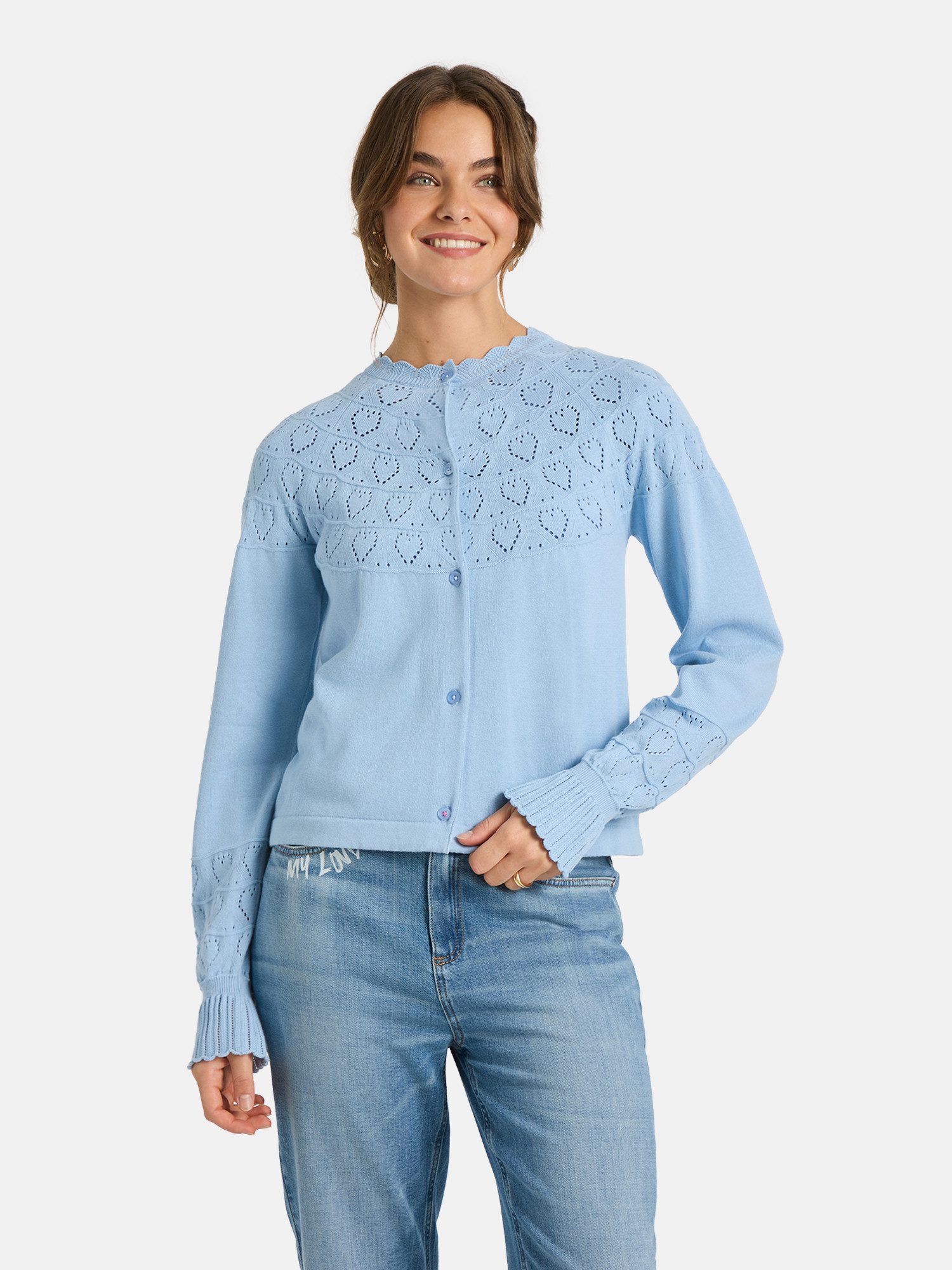Lieblingsstück Strickjacke ZazaL aus 100% Baumwolle günstig online kaufen