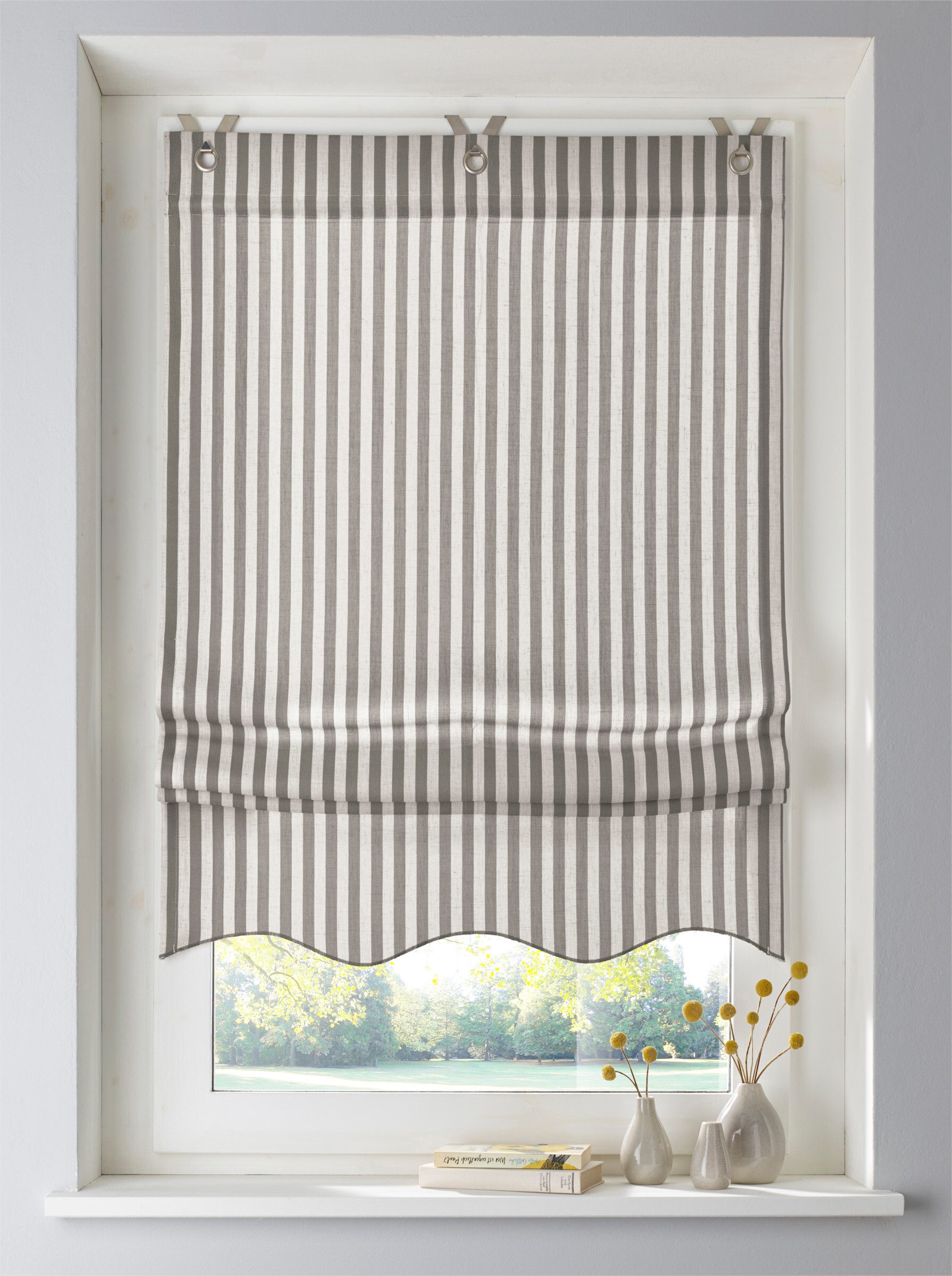 Rollo Raffrollo ., heine, blickdicht, Ösen günstig online kaufen