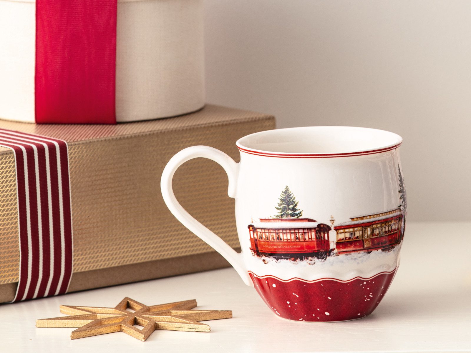 Villeroy & Boch Becher Annual Christmas Edition Jahresbecher 2025, Premium Porcelain