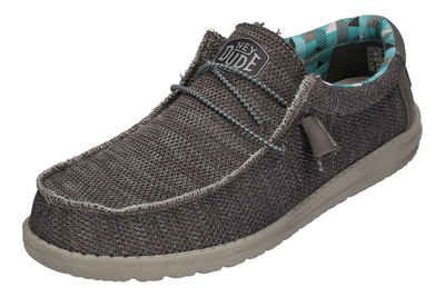 Hey Dude WALLY SOX Schnürschuh Charcoal