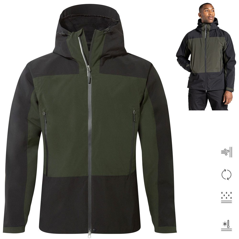 Hardshelljacke Craghoppers - wasserdichte 2 Lagen AquaDry Jacke Expert Active, grün